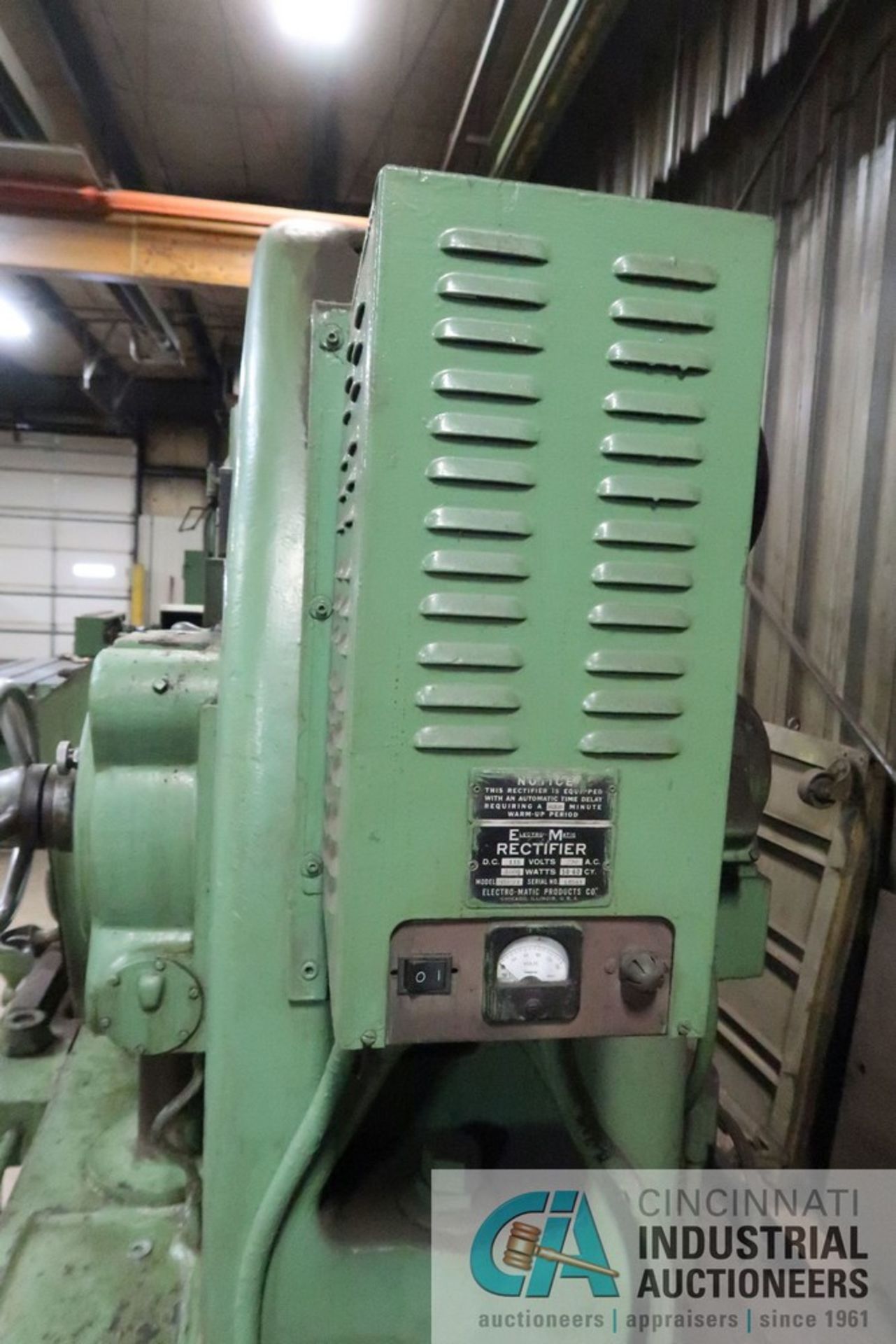 NO 18 BLANCHARD ROTARY SURFACE GRINDER; S/N 6826, 36" CHUCK - Image 8 of 8