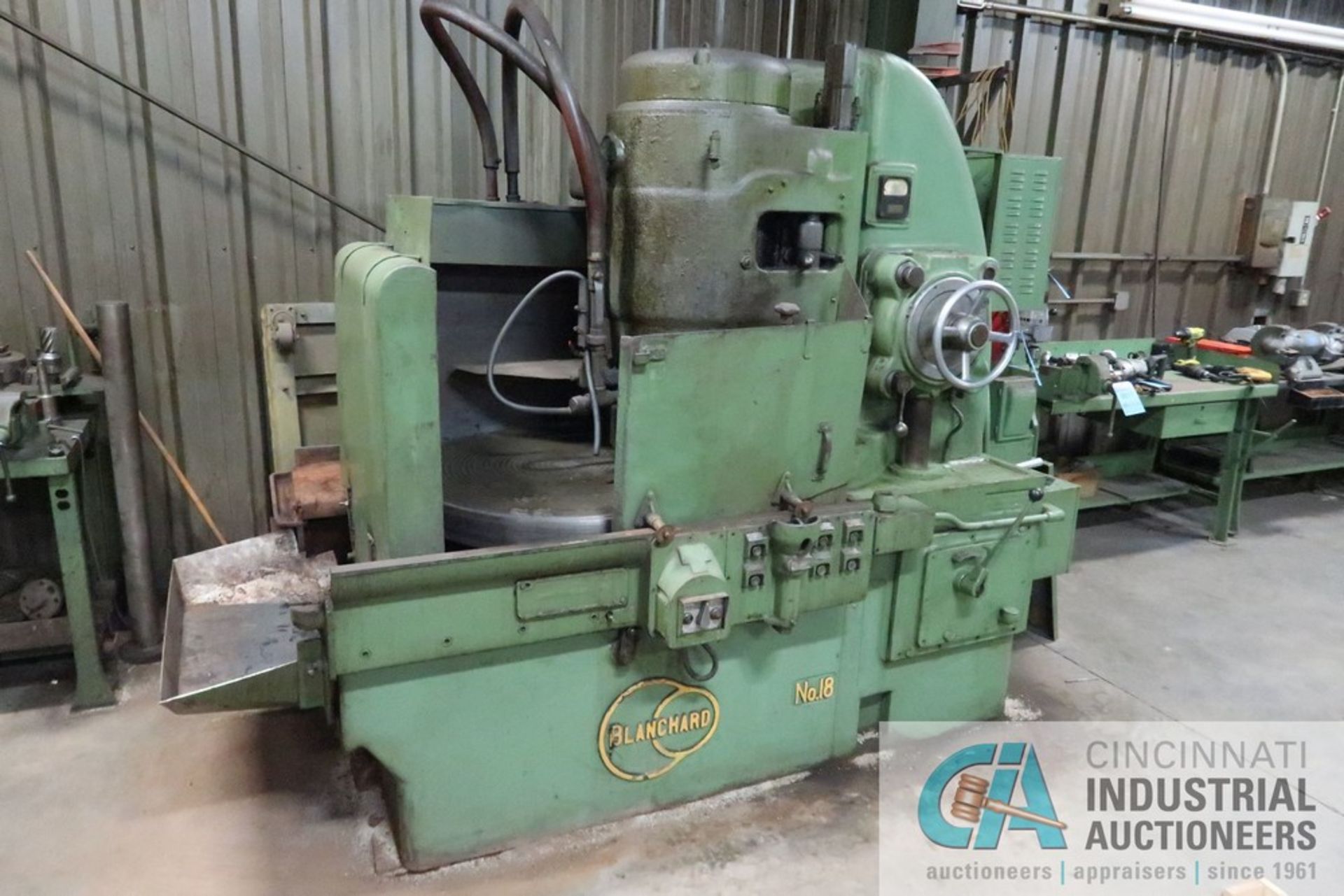 NO 18 BLANCHARD ROTARY SURFACE GRINDER; S/N 6826, 36" CHUCK - Image 2 of 8