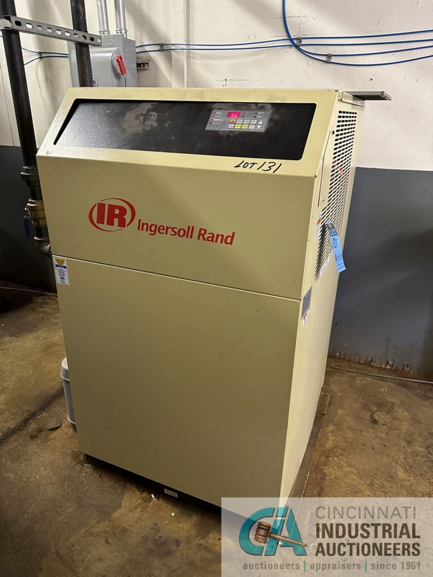 INGERSOLL RAND MODEL NVC600A400 AIR DRYER; S/N WCH1060747, INSTALLED 2022 - Located in air