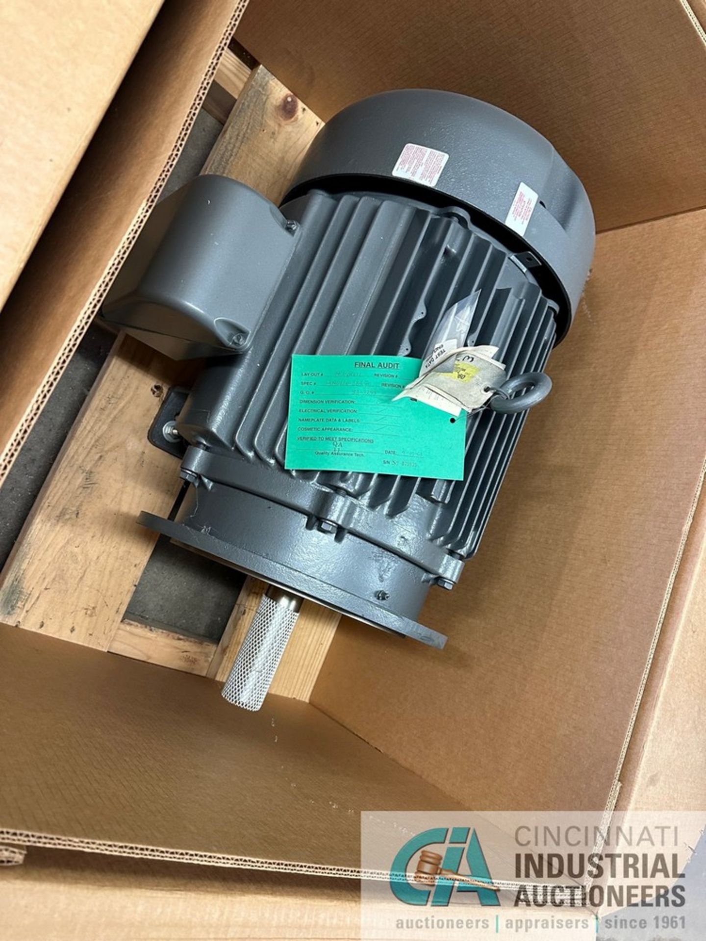 NEW BALDOR 25-HP / 50-HP ELECTRIC MOTOR FOR HENSCHEL PRODUX MIXER ...