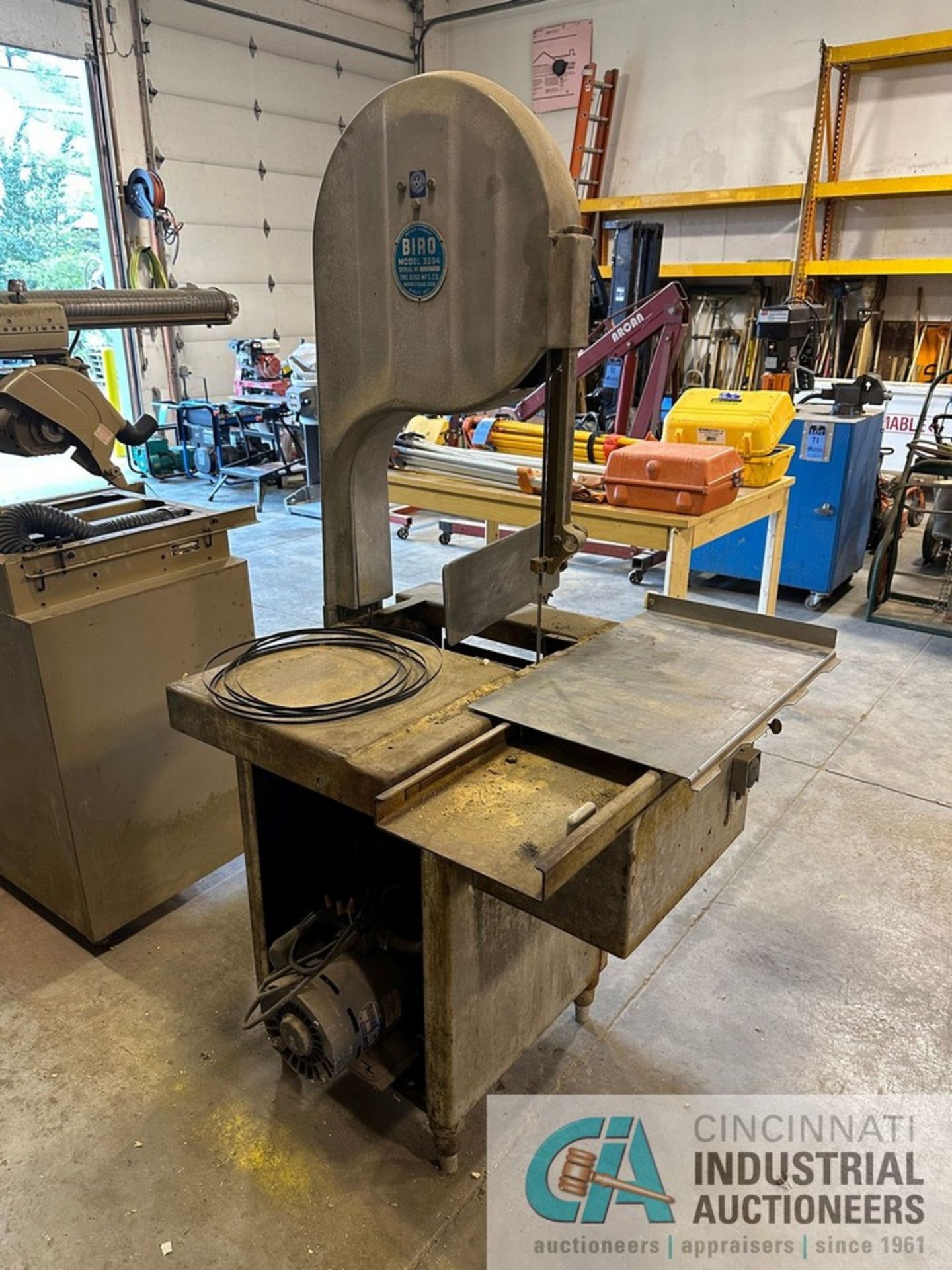 15" BIRO VERTICAL BANDSAW - Image 2 of 5