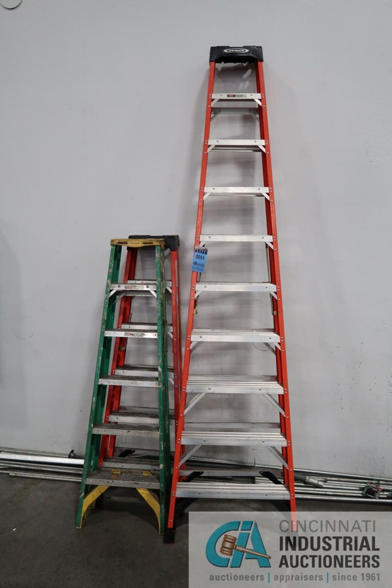 LADDERS - (1) 10' AND (2) 6'