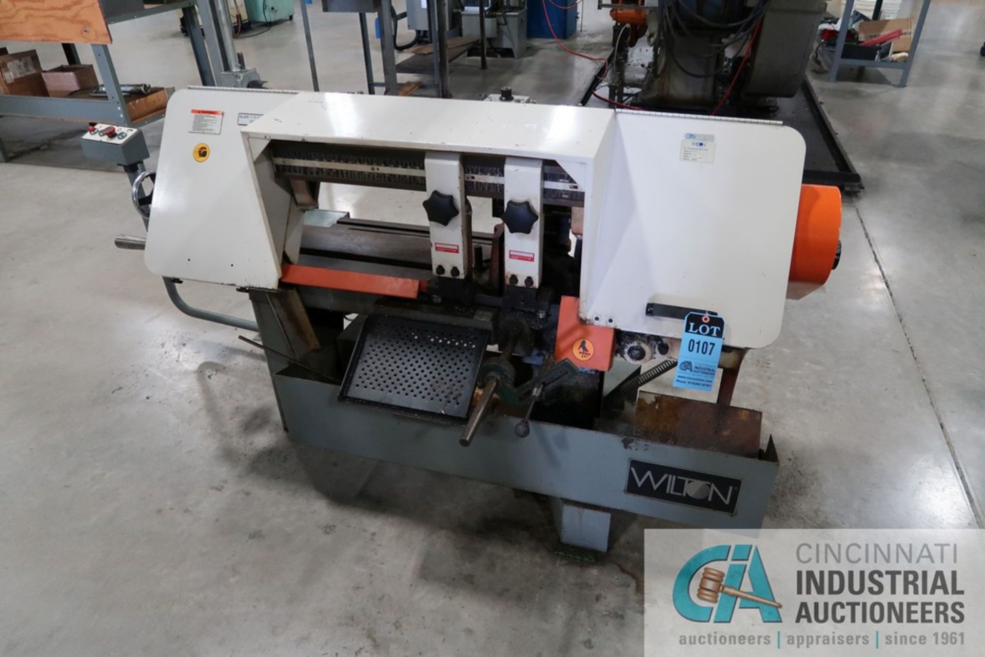 10" X 16" WILTON MODEL 7040 HORIZONTAL BAND SAW; S/N 07030249