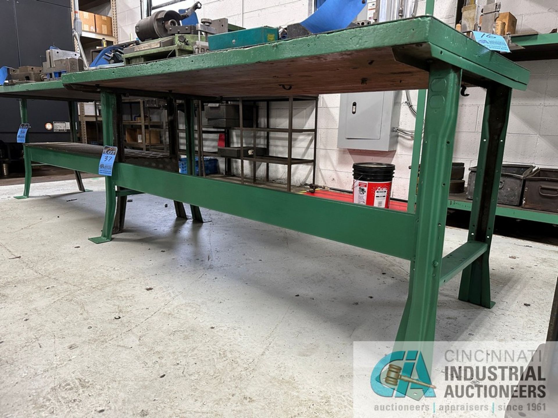 36" X 72" STEEL BENCH - Image 2 of 5