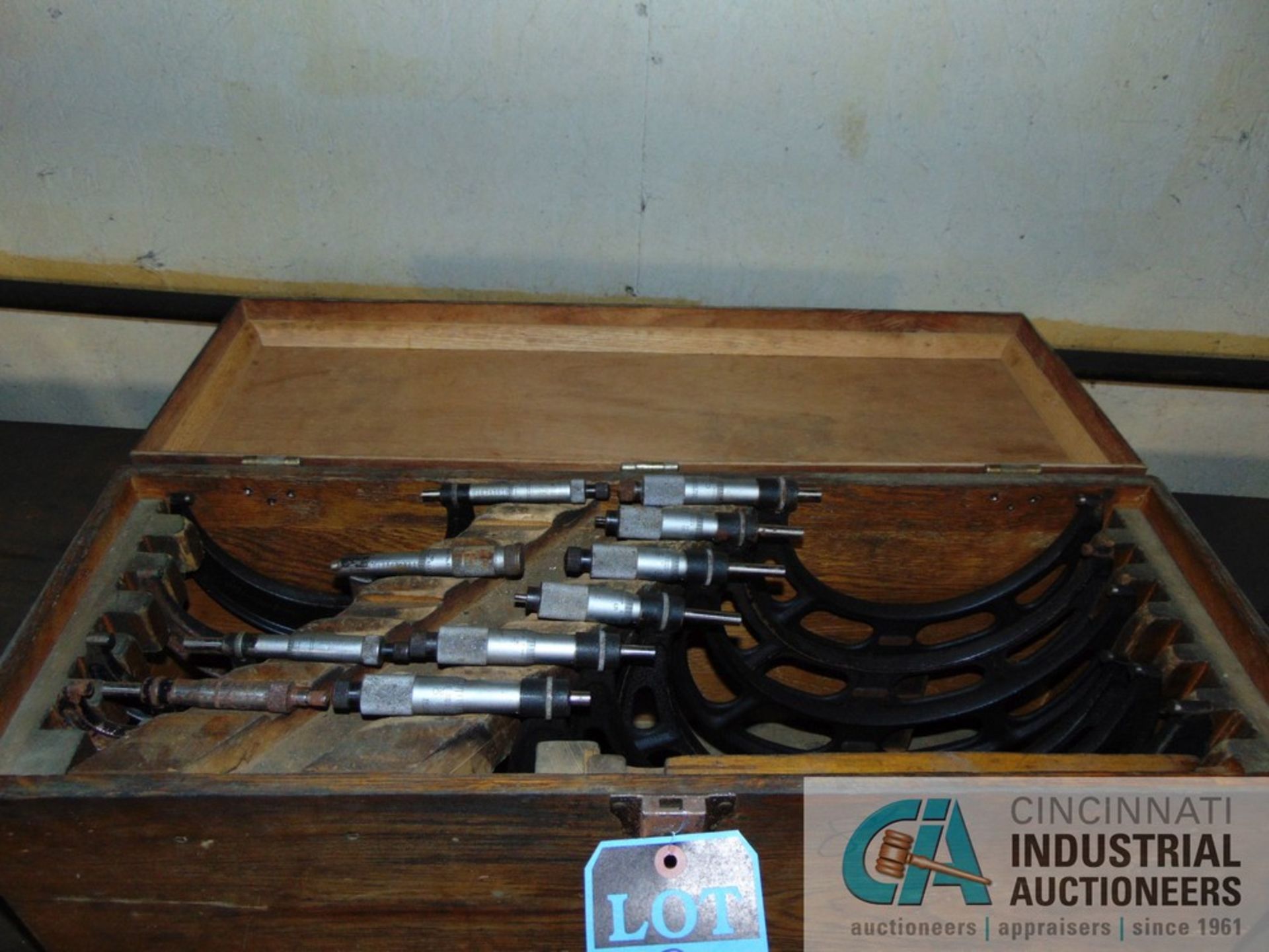 0 - 12" O.D. MICROMETER SET (INCOMPLETE)