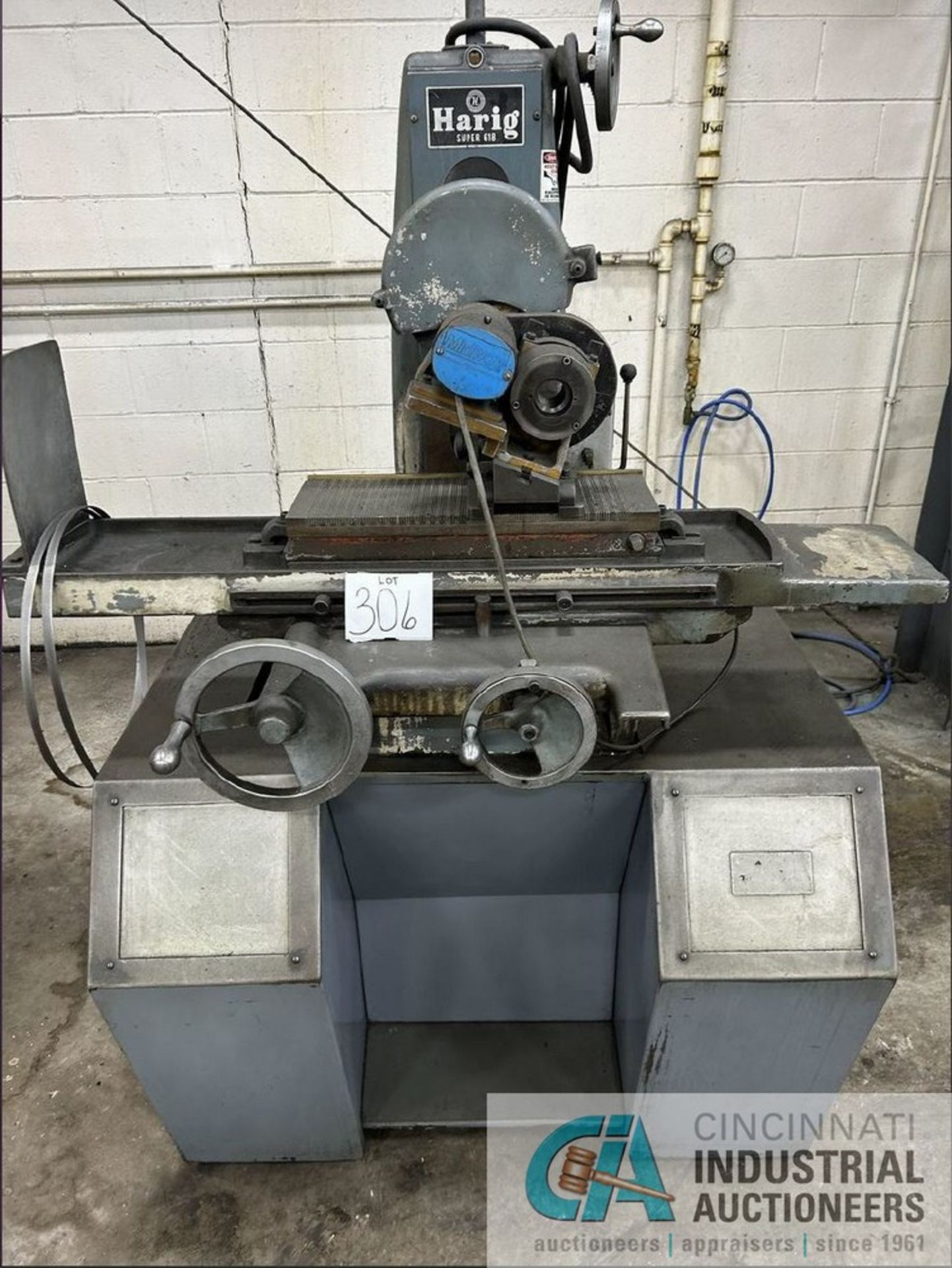 **6" X 18" HARIG SUPER 618 SURFACE GRINDER - LOCATED AT 5932 JACKSON AVE., BERKELEY, MO 63134**