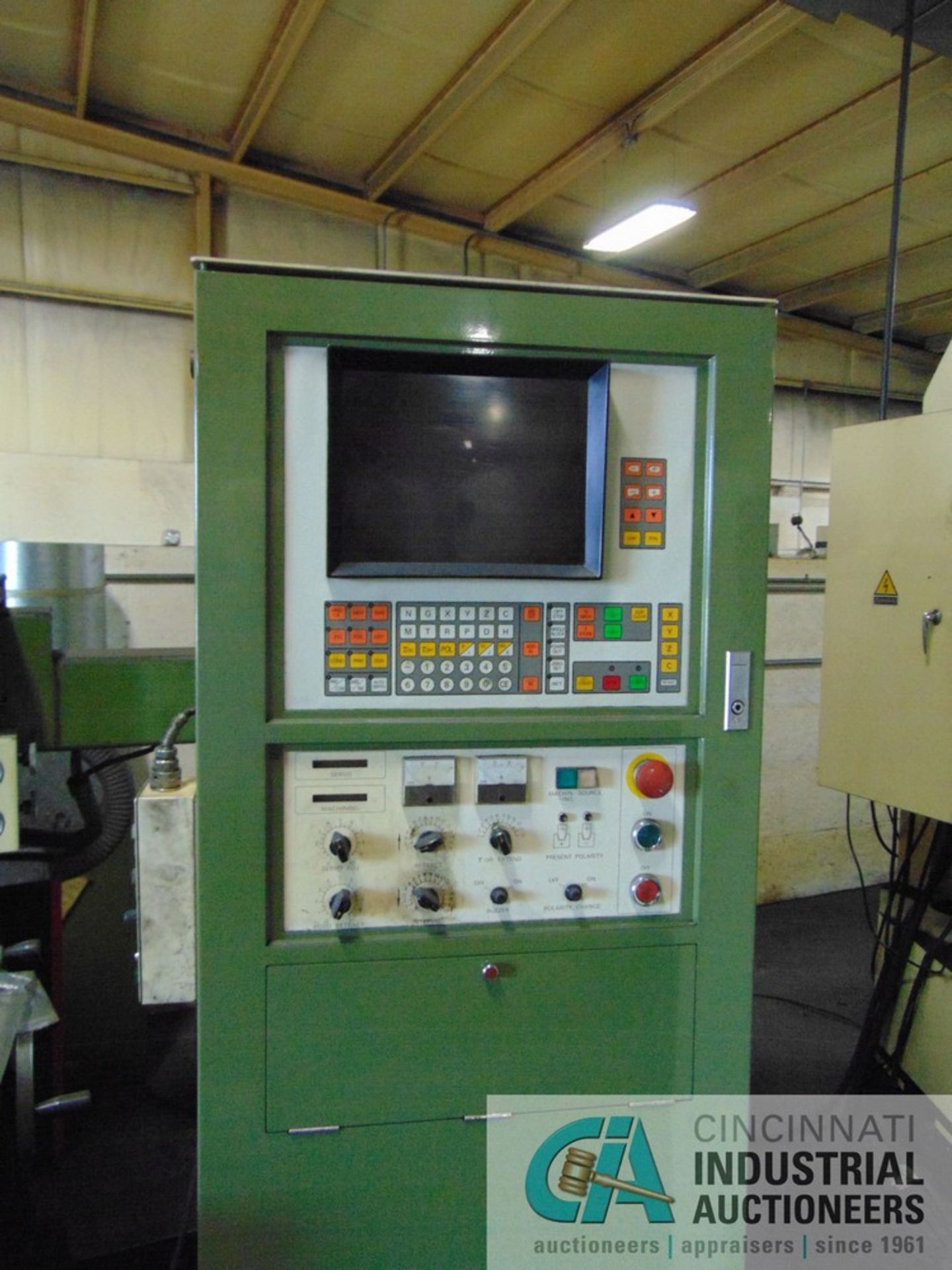 LEBLOND / MAKINO MODEL EDNC 32-A8 CNC DIE SINKER EDM; S/N G60-393, 13" X 19" TABLE, 22" X 31" X - Image 6 of 7