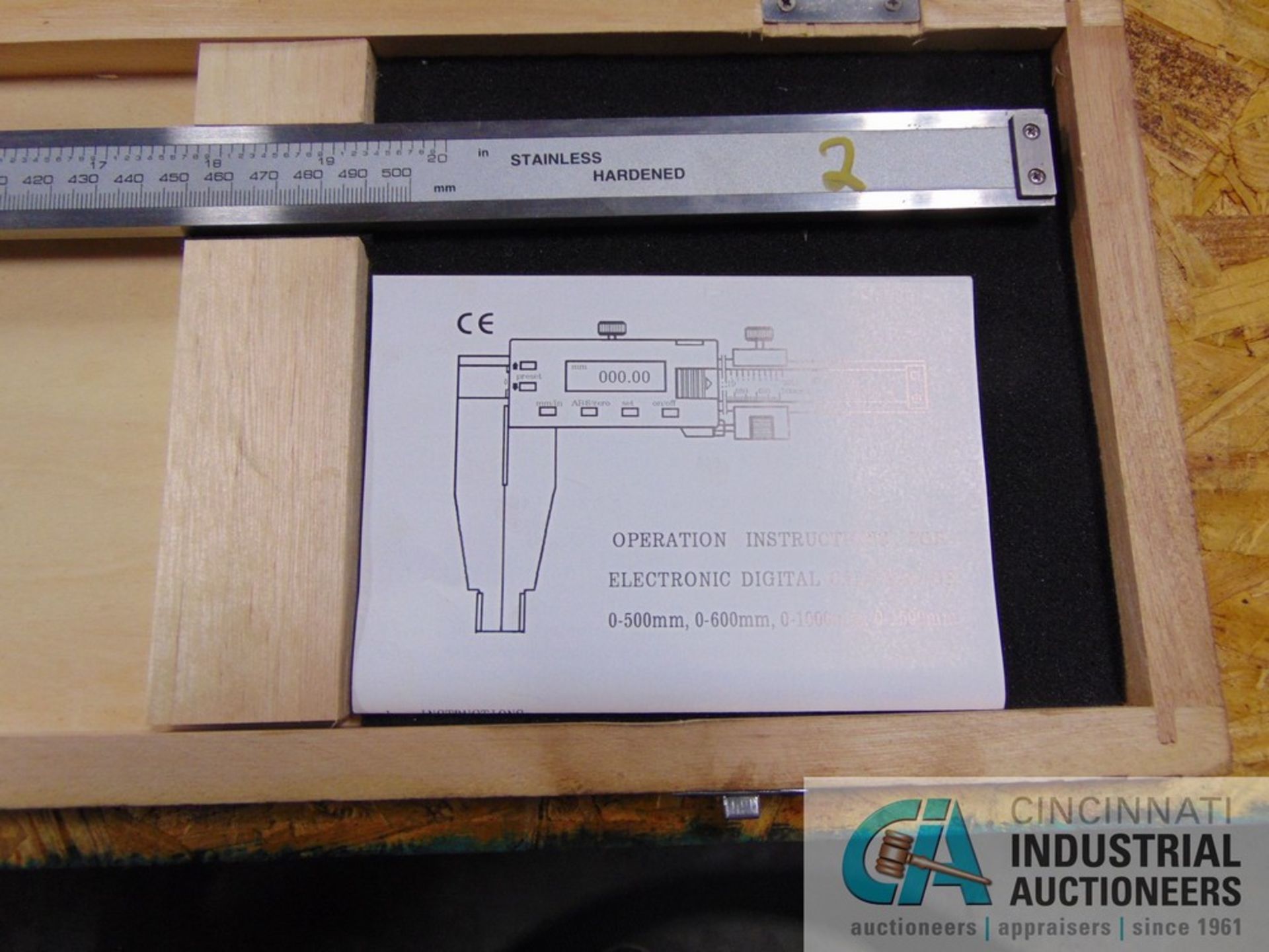 20" SS ELECTRONIC DIGITAL CALIPERS - Image 3 of 3