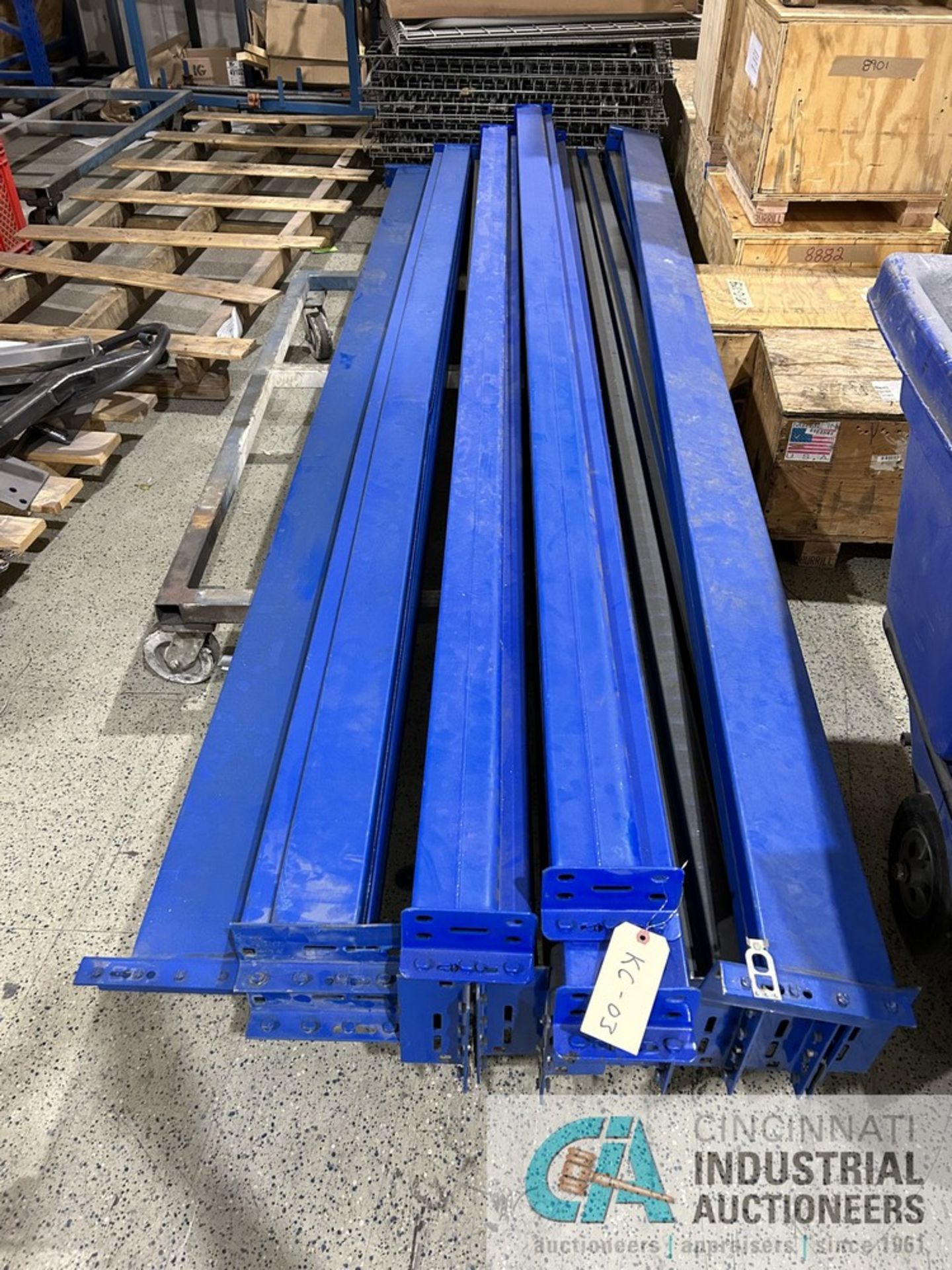 **12' PALLET RACK BEAMS (KC-03) - 2300 NE INDEPENDENCE AVE., LEE'S SUMMIT, MO 64064** - Image 2 of 3