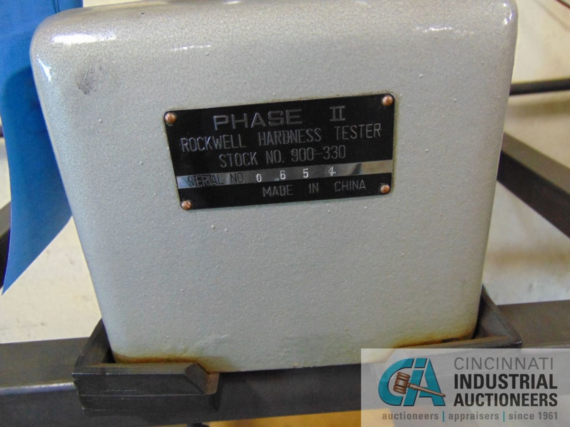 ROCKWELL PHASE II HARDNESS TESTER ON STAND - Image 4 of 5