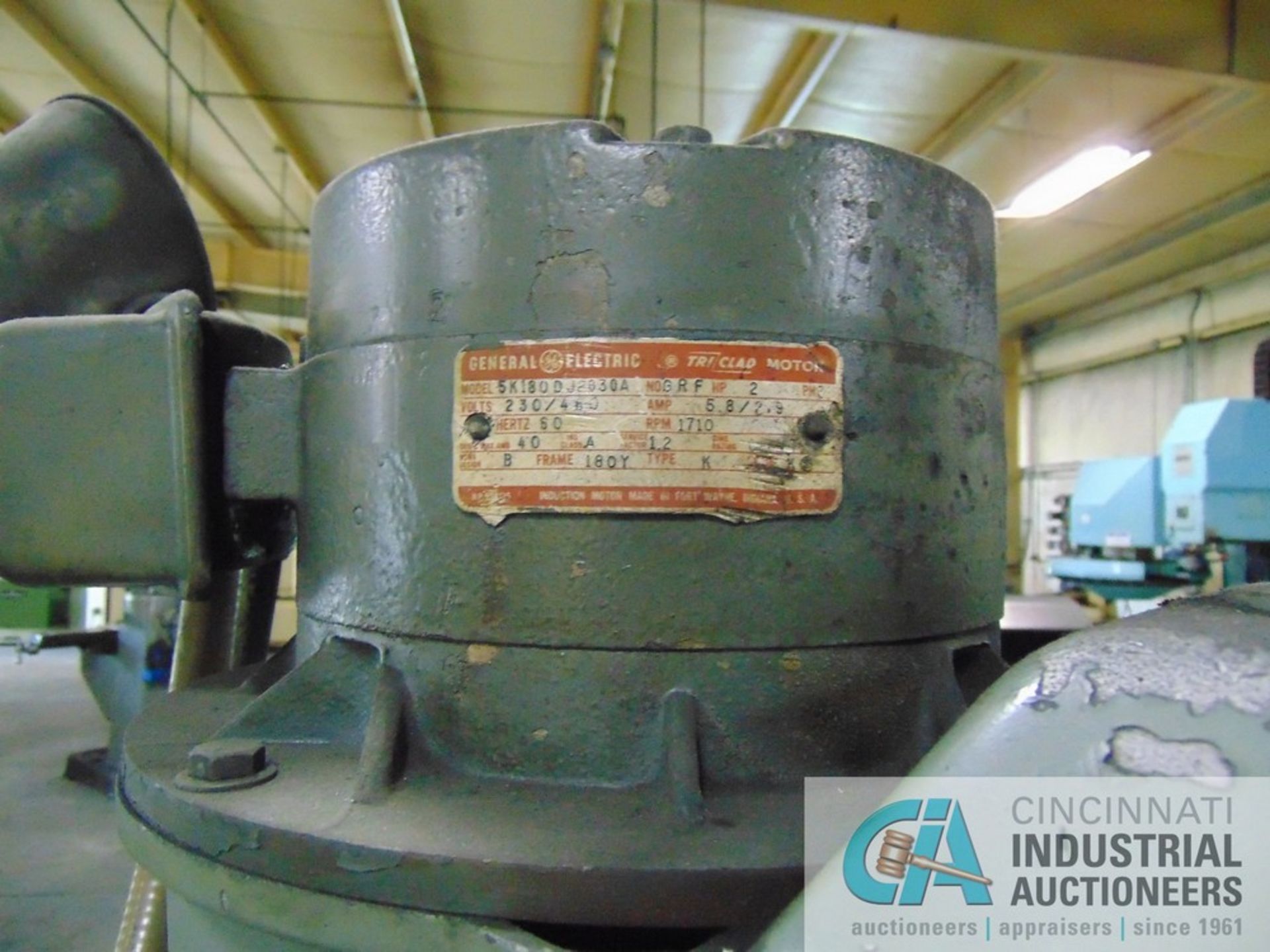 2 HP EX-CELL-O MODEL 602 VERTICAL MILL; S/N 6029179, 9" X 52" TABLE - Image 5 of 6