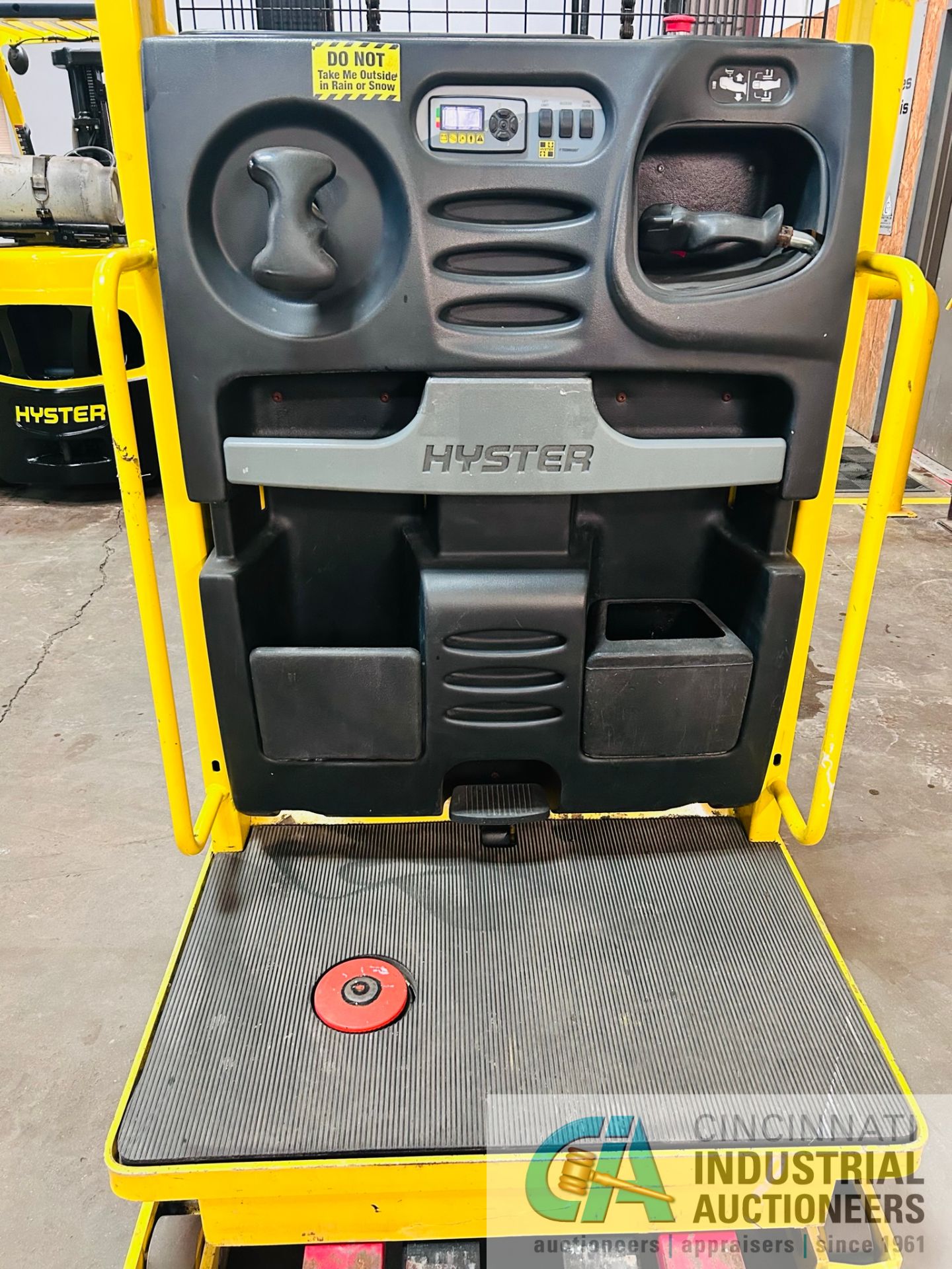**2015 - 3,000 LB Hyster Model R30XMS3 Electric Order Picker; S/N E174N03465N, Charger Included** - Image 5 of 12