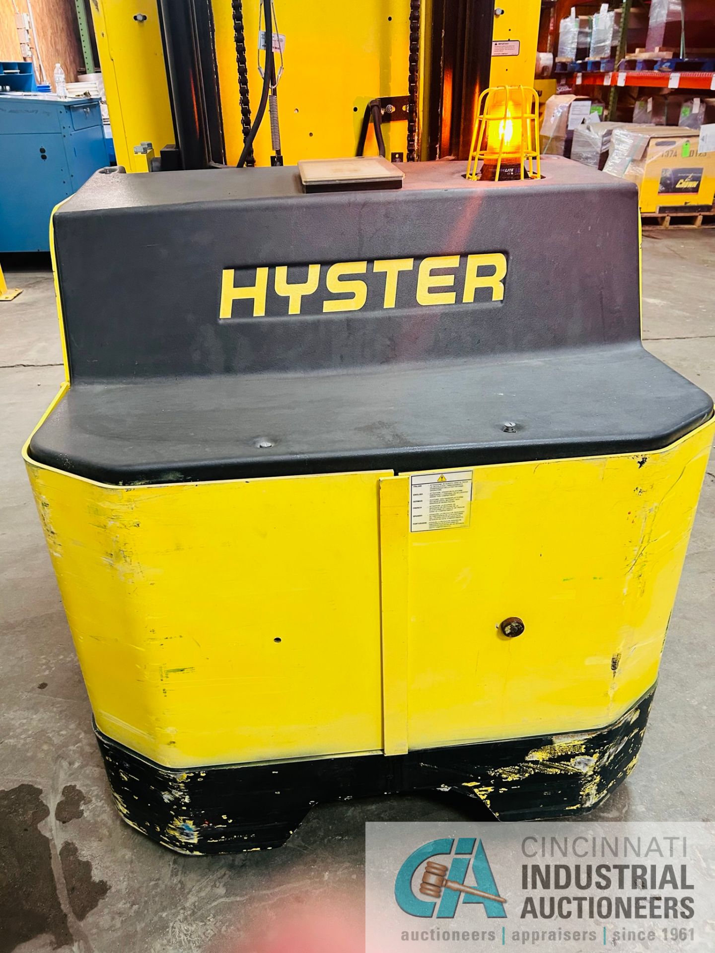 **2015 - 3,000 LB Hyster Model R30XMS3 Electric Order Picker; S/N E174N03465N, Charger Included** - Image 9 of 12