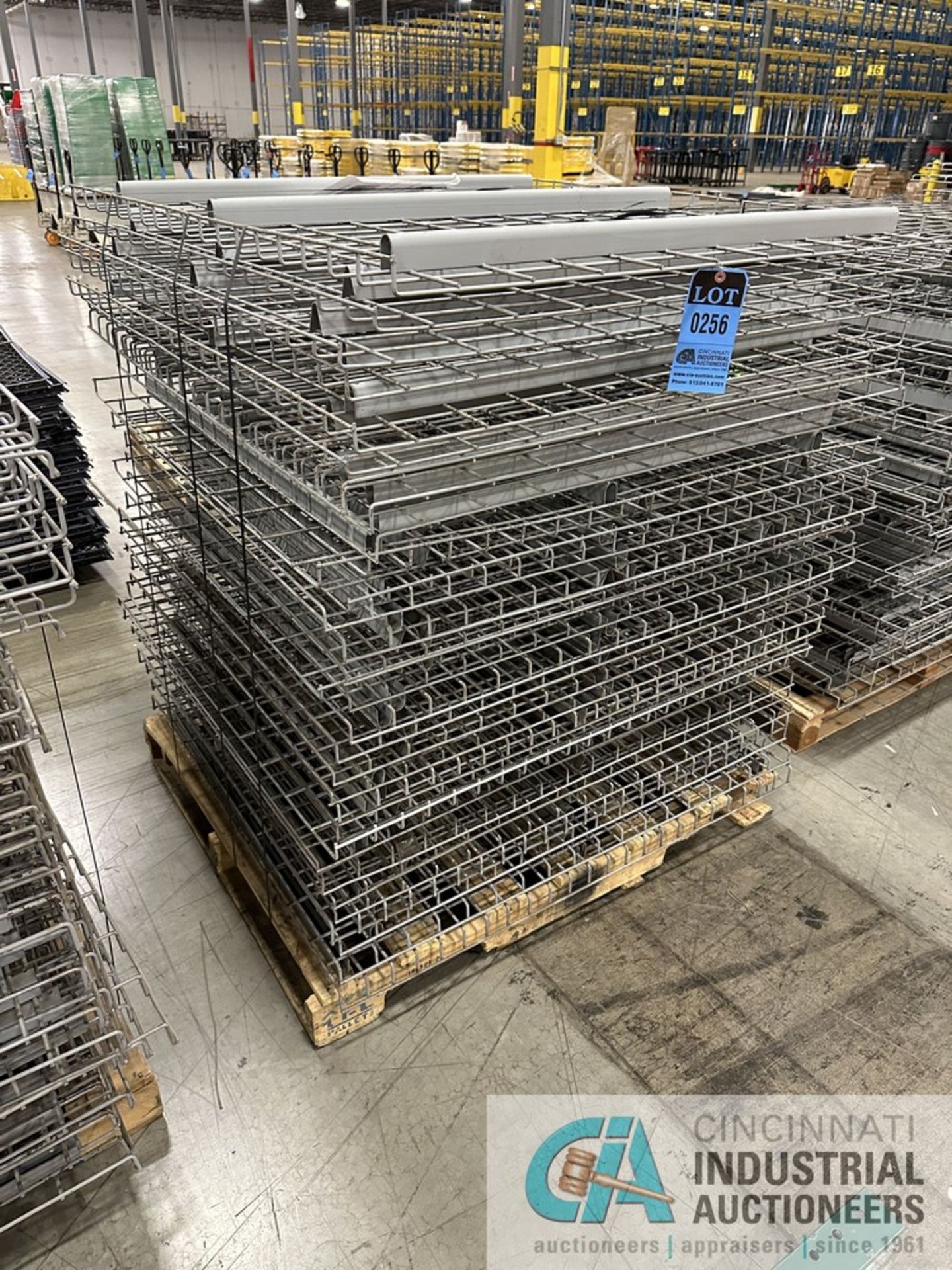 43" X 46" SECTIONS PALLET RACK WIRE DECKING **$100.00 LOADING FEE**