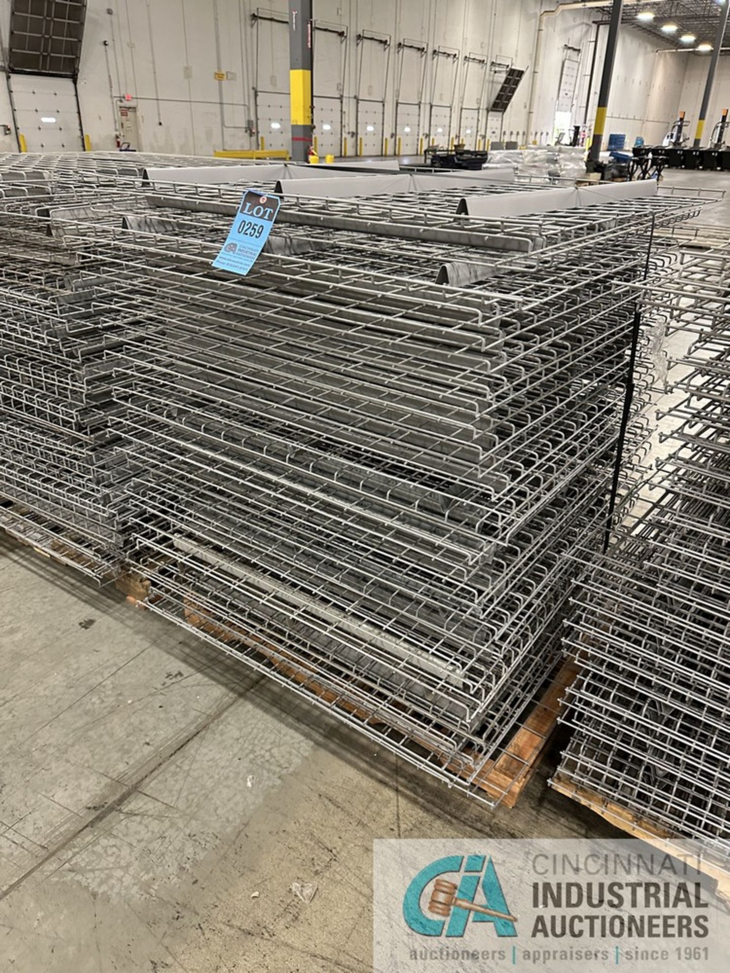 43" X 46" SECTIONS PALLET RACK WIRE DECKING **$100.00 LOADING FEE** - Image 2 of 2