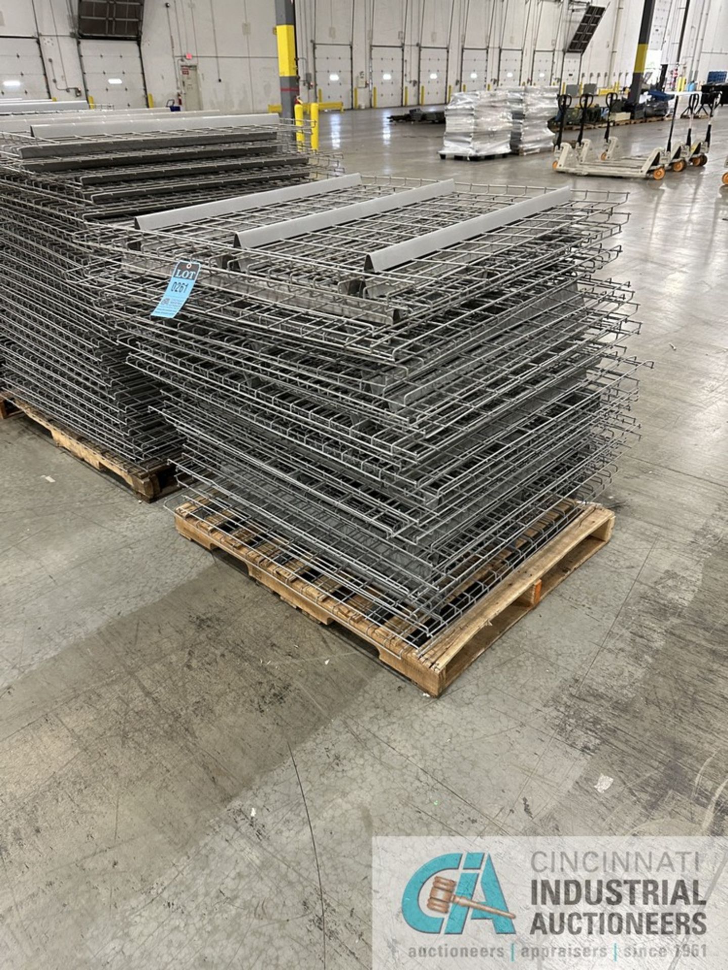 43" X 46" SECTIONS PALLET RACK WIRE DECKING **$100.00 LOADING FEE** - Image 2 of 2