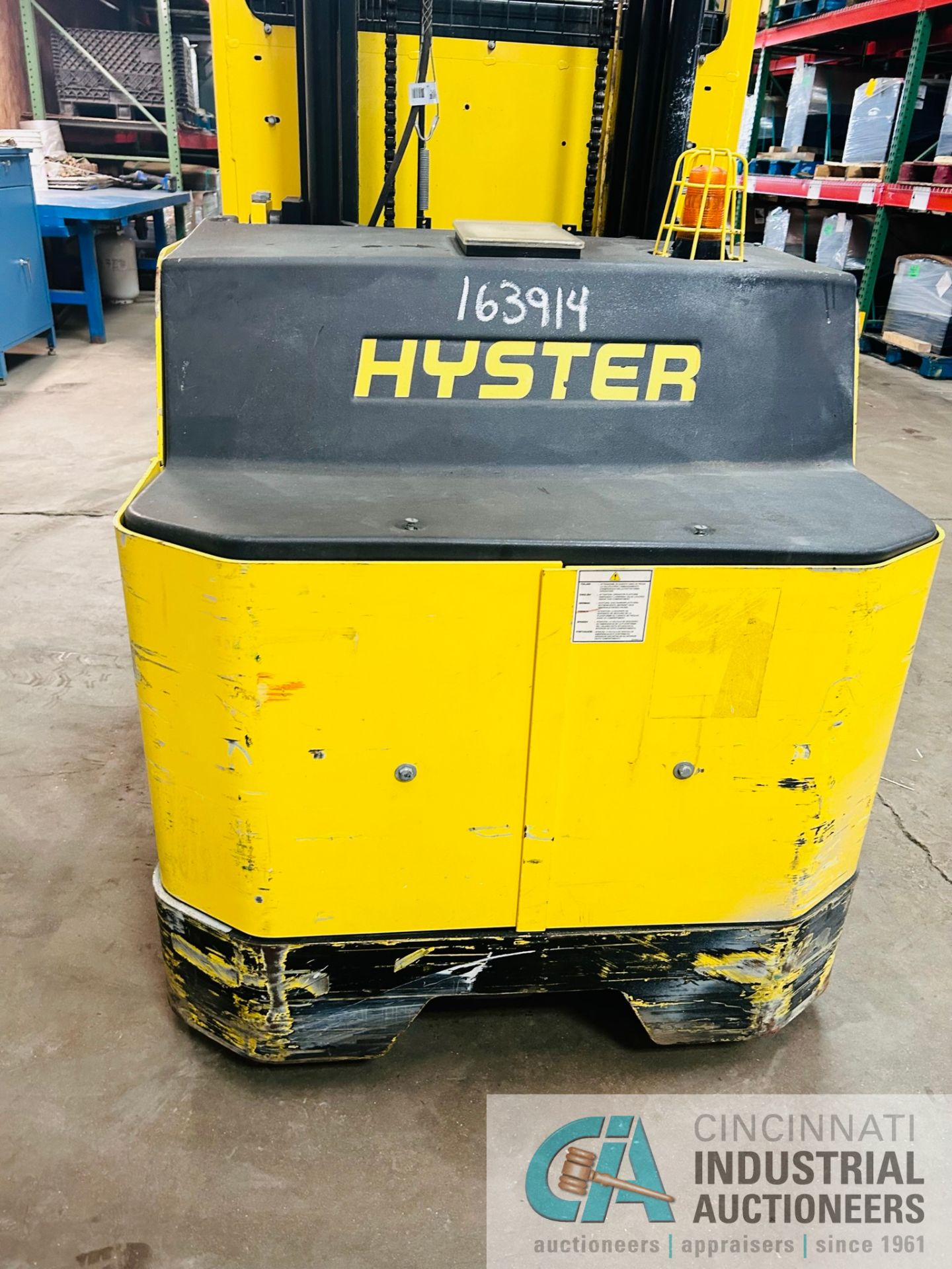**2015 - 3,000 LB Hyster Model R30XMS3 Electric Order Picker; S/N E174N03521N, Charger Included** - Image 8 of 10