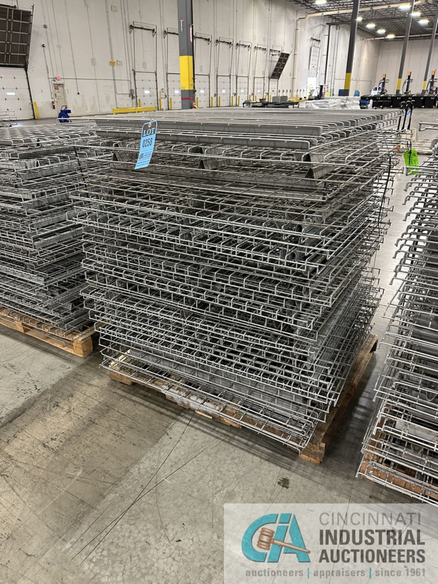 43" X 46" SECTIONS PALLET RACK WIRE DECKING **$100.00 LOADING FEE** - Image 2 of 2