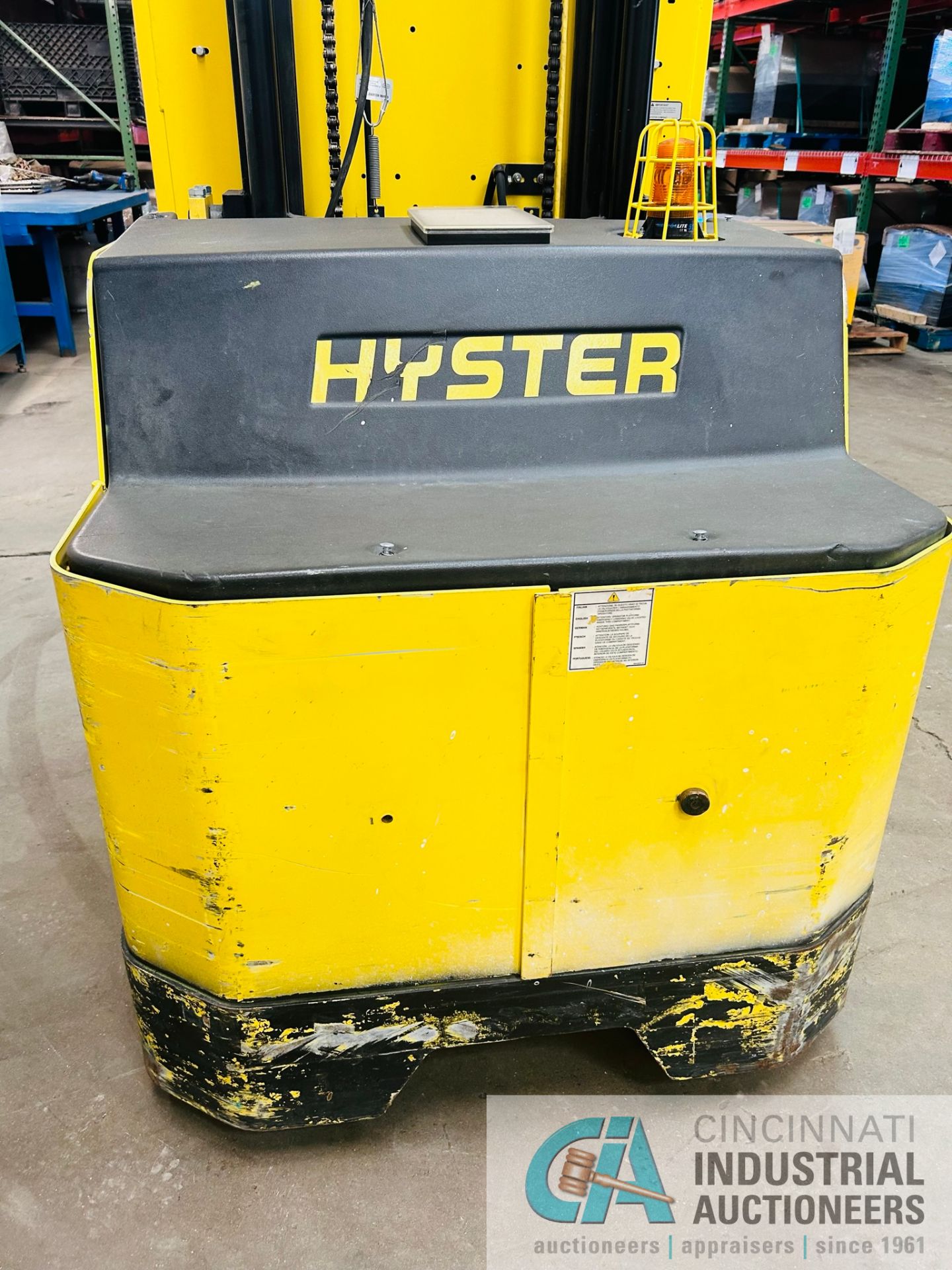 **2015 - 3,000 LB Hyster Model R30XMS3 Electric Order Picker; S/N E174N03431N, Charger Included** - Image 9 of 12