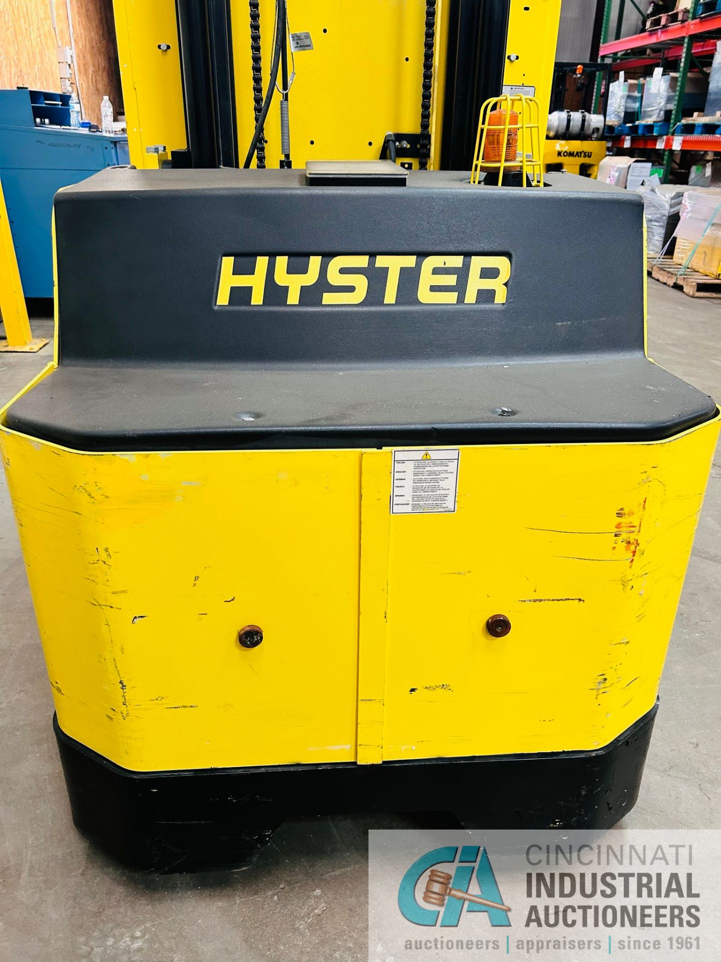 **2015 - 3,000 LB Hyster Model R30XMS3 Electric Order Picker; S/N E174N03426N, Charger Included** - Image 9 of 12