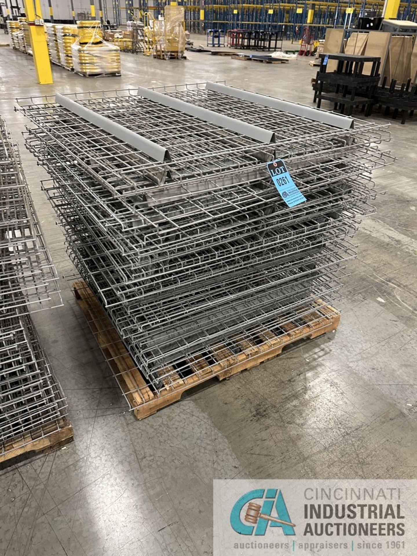 43" X 46" SECTIONS PALLET RACK WIRE DECKING **$100.00 LOADING FEE**