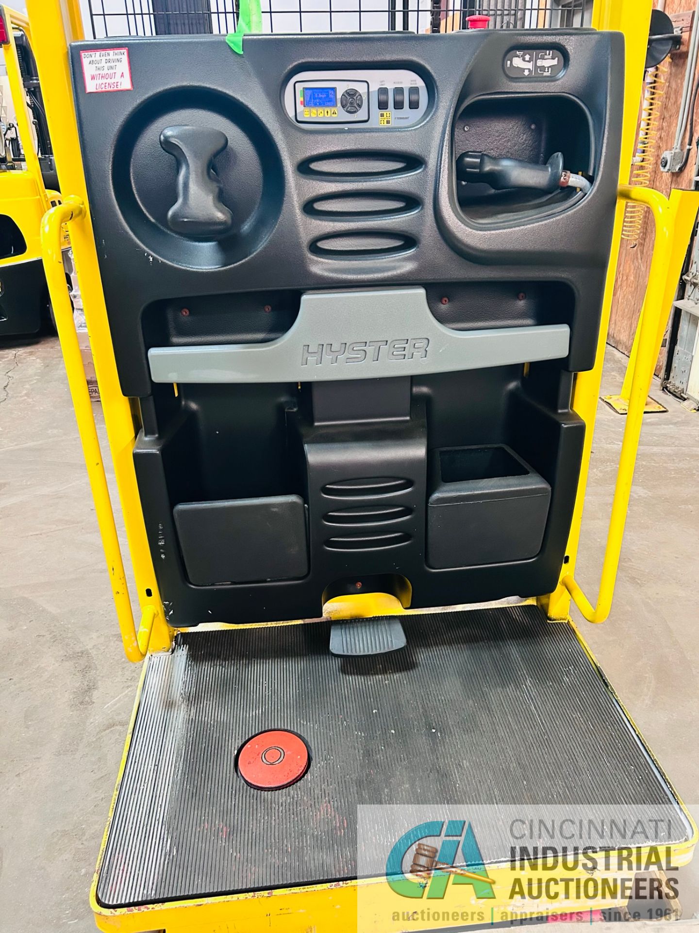 **2015 - 3,000 LB Hyster Model R30XMS3 Electric Order Picker; S/N E174N03426N, Charger Included** - Image 5 of 12