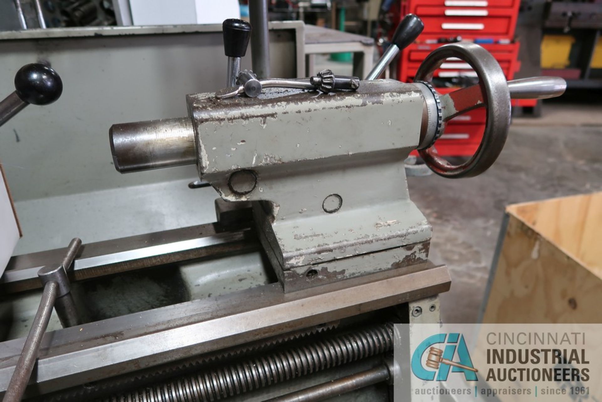 11" X 36" CLAUSING-COLCHESTER TOOLROOM LATHE; S/N 20-0021-01207, 1" SPINDLE HOLE, SPINDLE SPEEDS - Image 7 of 8