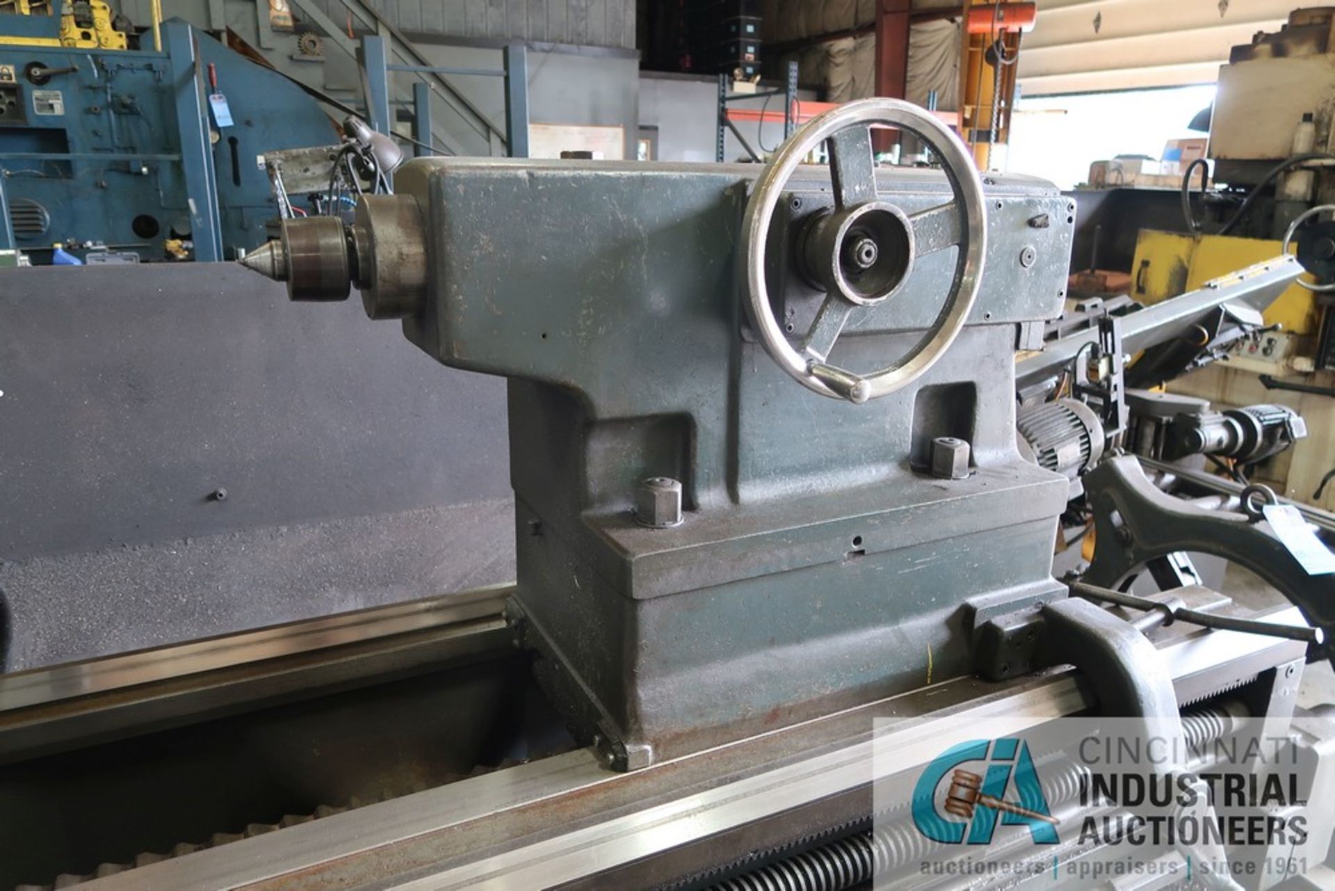 40" X 120" LODGE & SHIPLEY MODEL 3220-32 ENGINE LATHE; S/N 45479, 33-1/4" SWING OVER CR SLIDE, 9-500 - Image 12 of 15