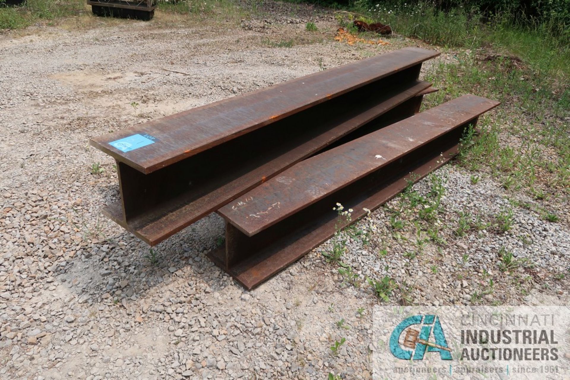 12" WIDE X 11" WEBB X 120' LONG I-BEAMS, 1" THICK STEEL - Image 2 of 2