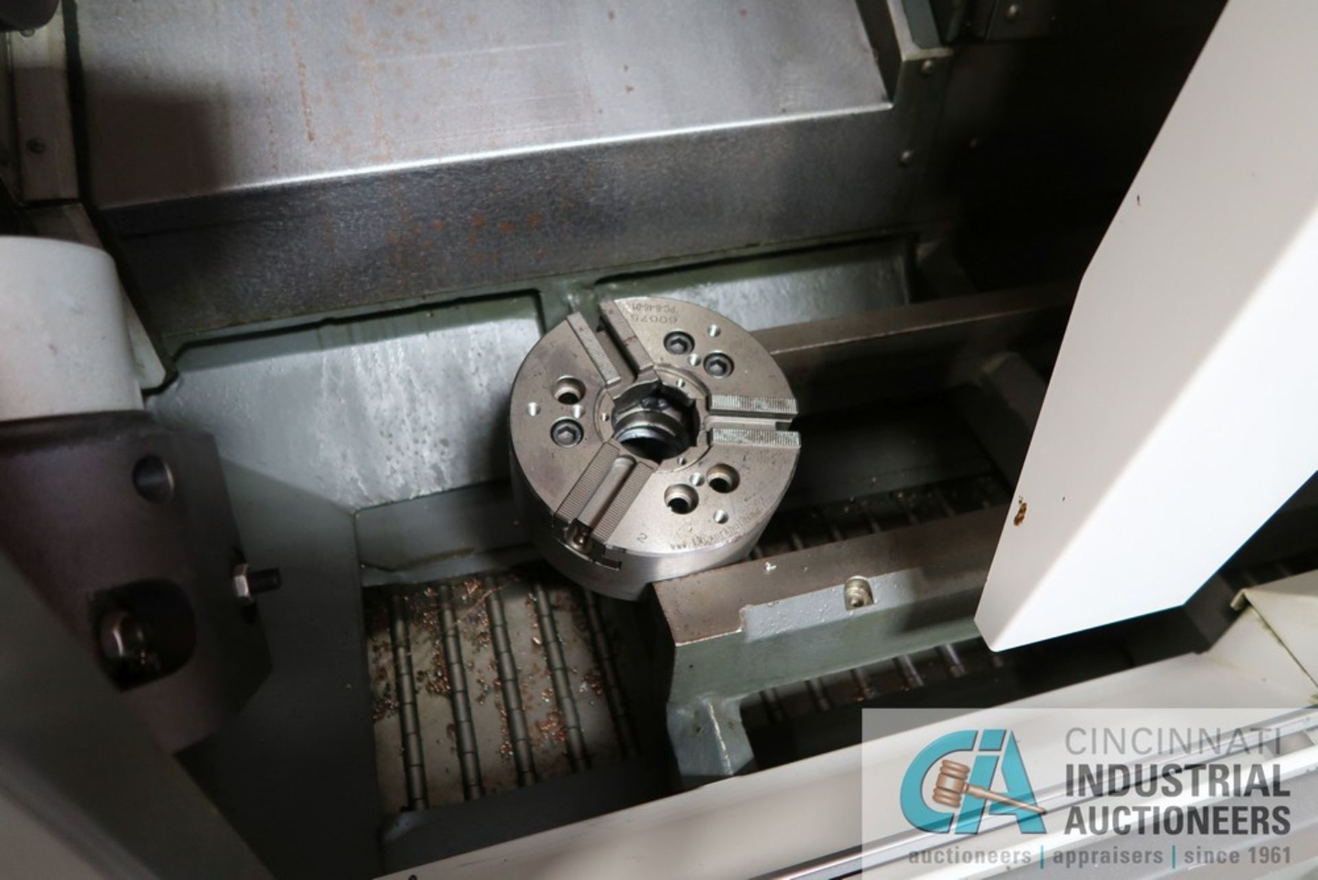 HAAS MODEL ST10 CNC TURNING CENTER; S/N 3108101, COLLET CHUCK, 12-POSITION TURRET, TOOL PRESETTER, - Image 5 of 10