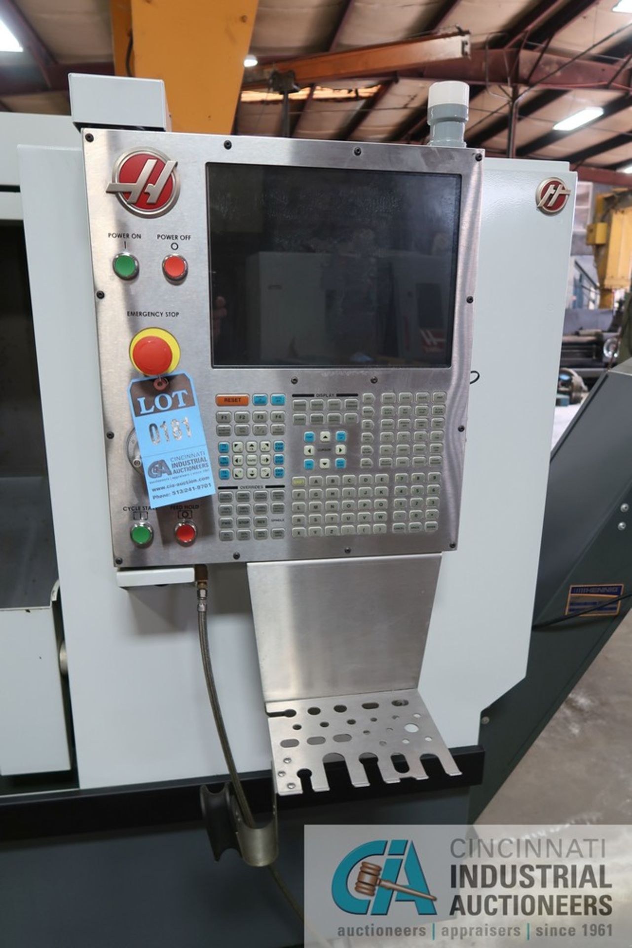 HAAS MODEL ST10 CNC TURNING CENTER; S/N 3108101, COLLET CHUCK, 12-POSITION TURRET, TOOL PRESETTER, - Image 3 of 10