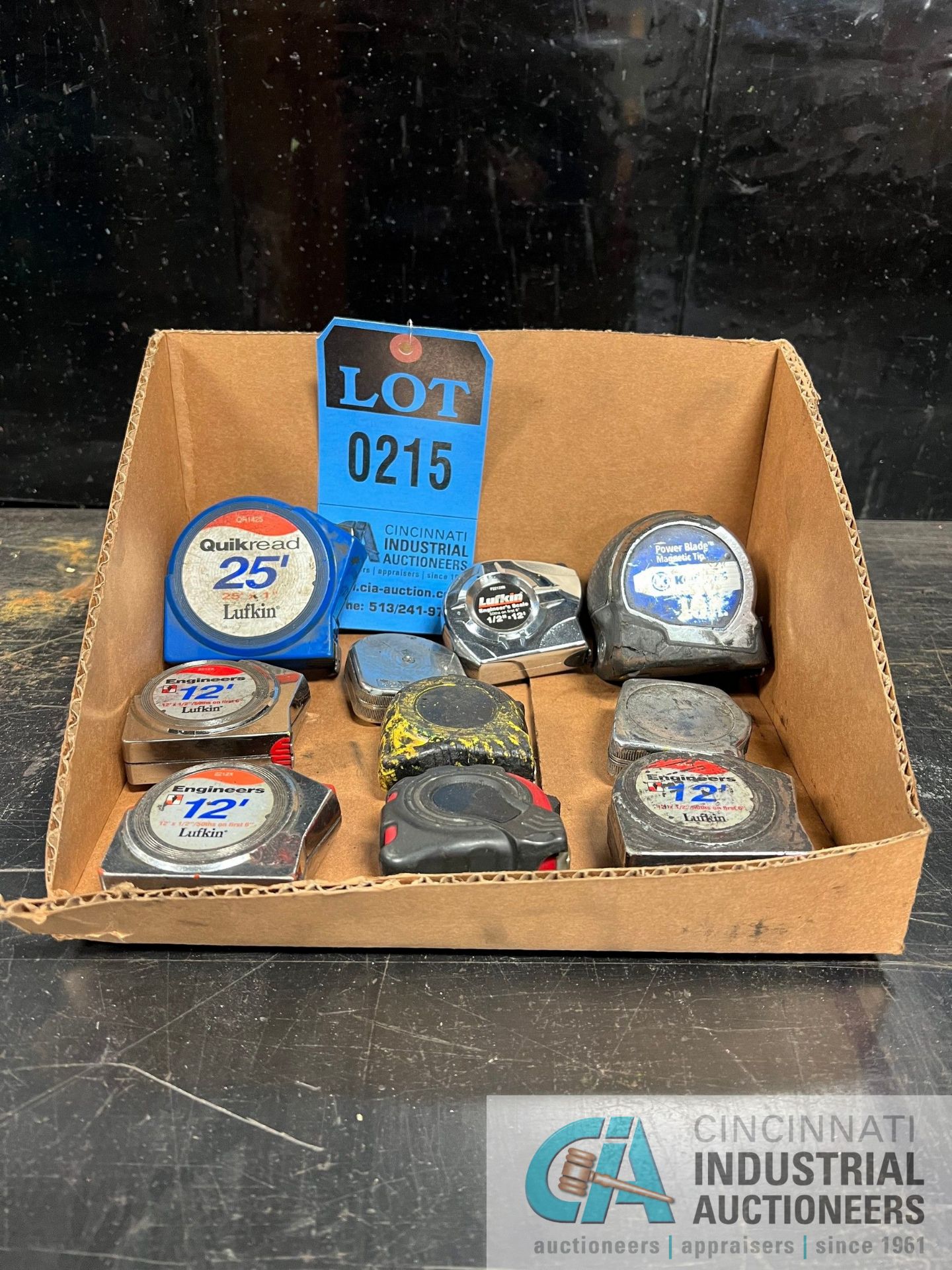 10 MISC TAPE MEASURES **LOCATED AT 235 FACTORY STREET, LA PORTE, INDIANA 46350**