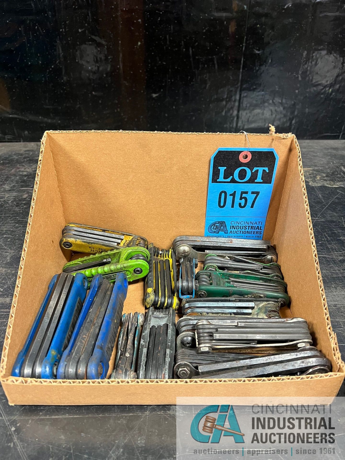15 ASSORTED HEX KEY FOLDING SETS **LOCATED AT 235 FACTORY STREET, LA PORTE, INDIANA 46350**