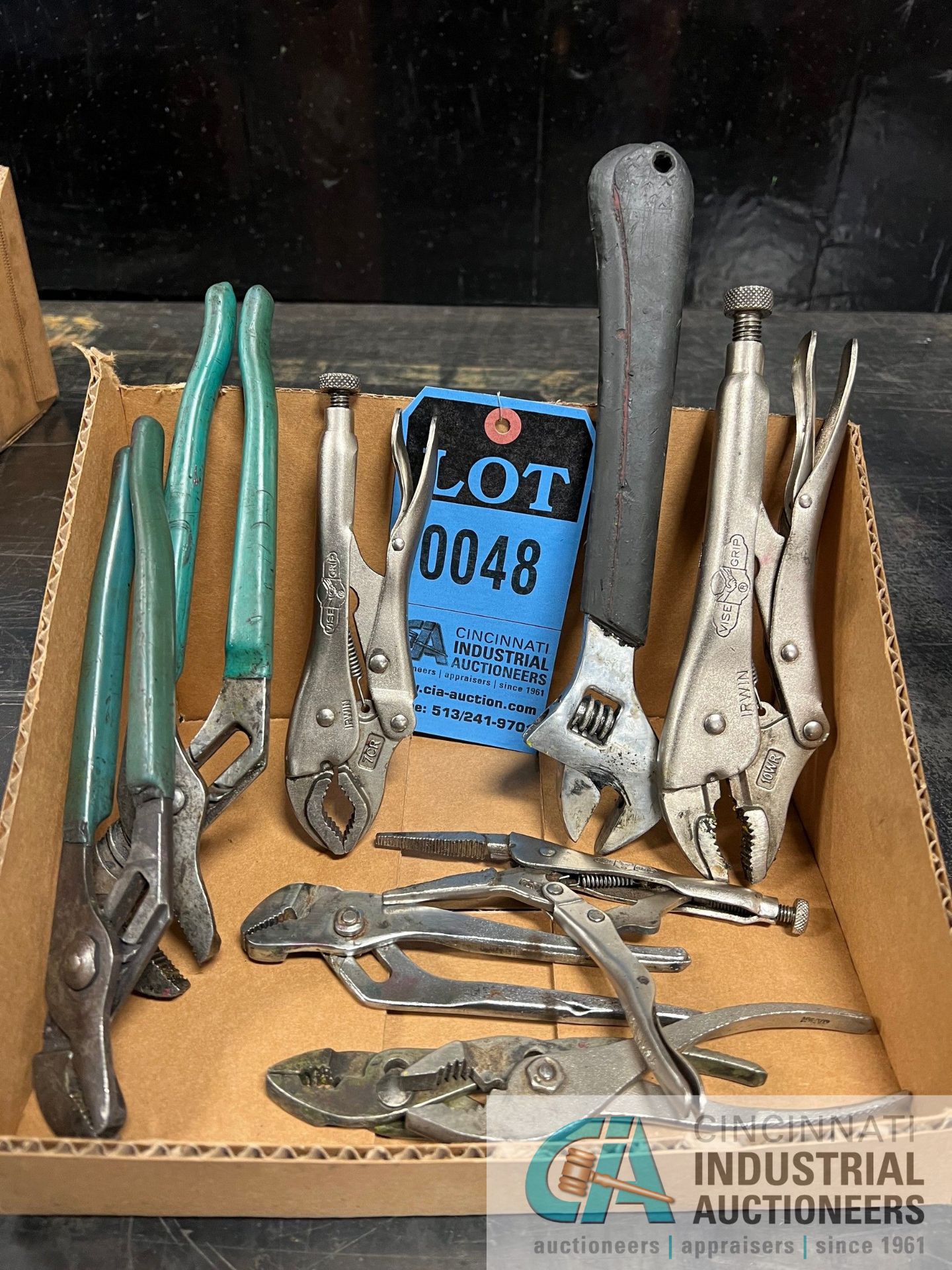 ASSORTED WRENCHES AND PLIERS **LOCATED AT 235 Factory Street, La Porte, Indiana 46350**