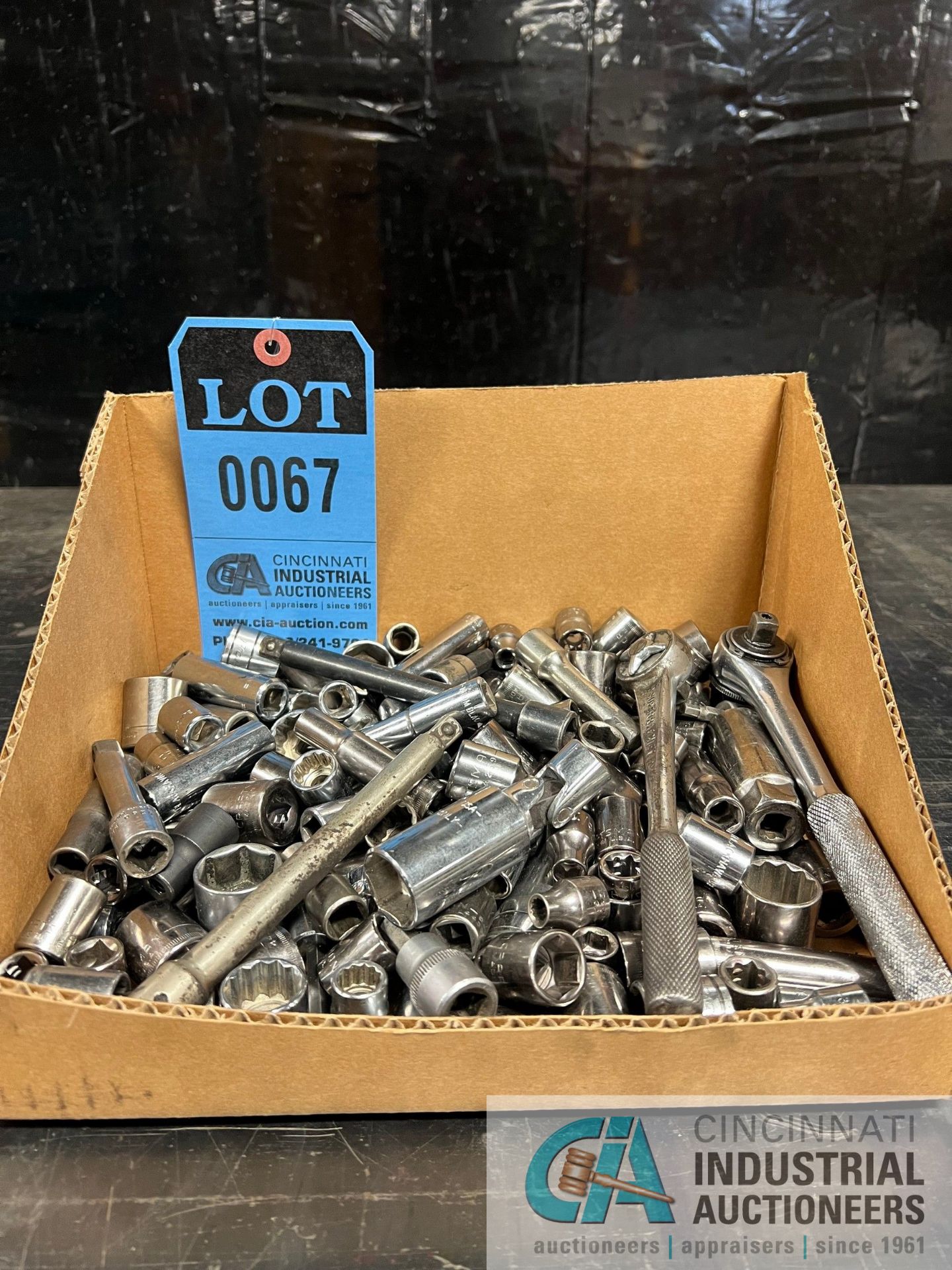 3/8 DRIVE SOCKETS + ADAPTERS **LOCATED AT 235 FACTORY STREET, LA PORTE, INDIANA 46350**
