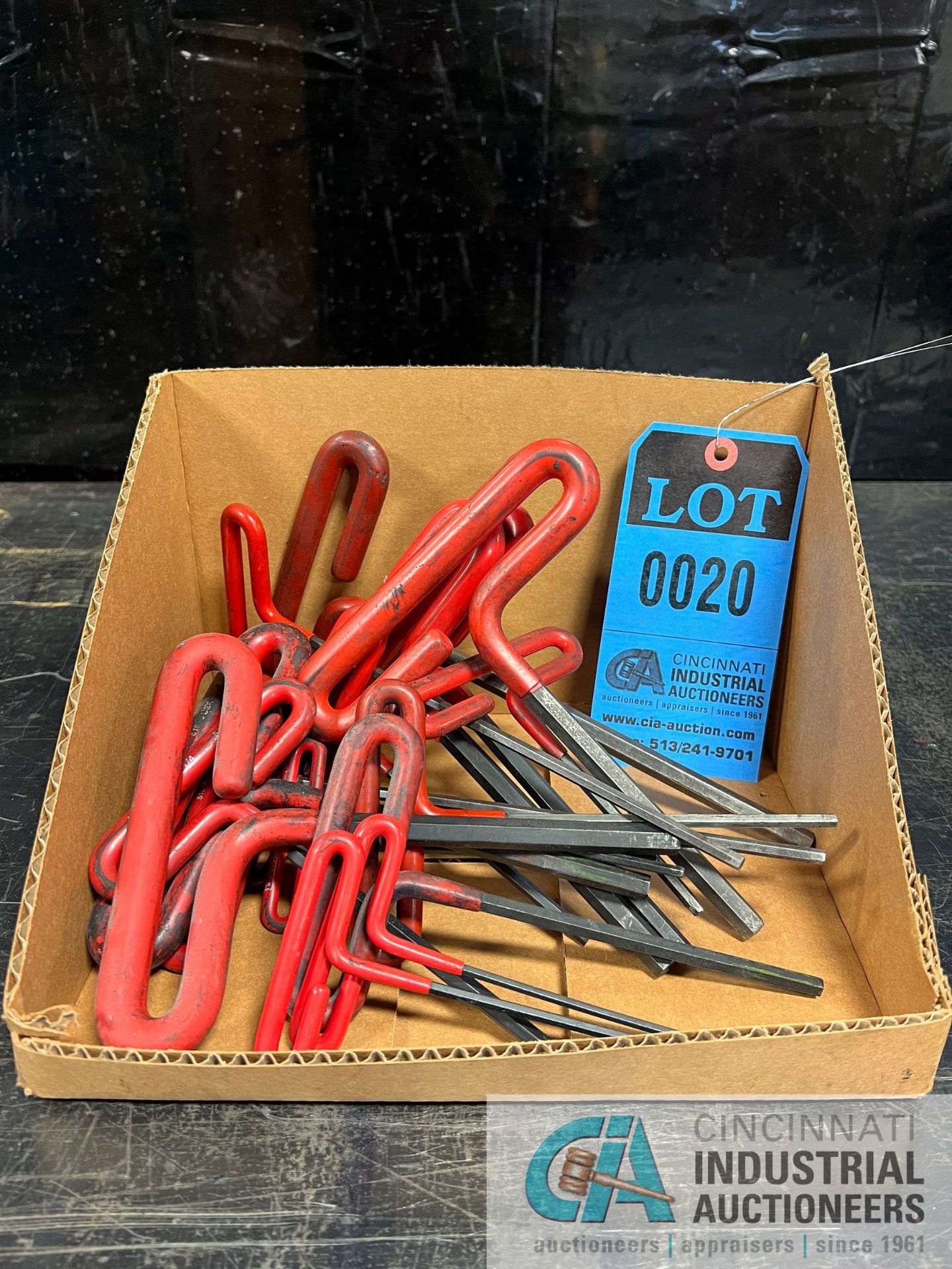 EKLIND ALLEN WRENCH - RED **LOCATED AT 235 Factory Street, La Porte, Indiana 46350**