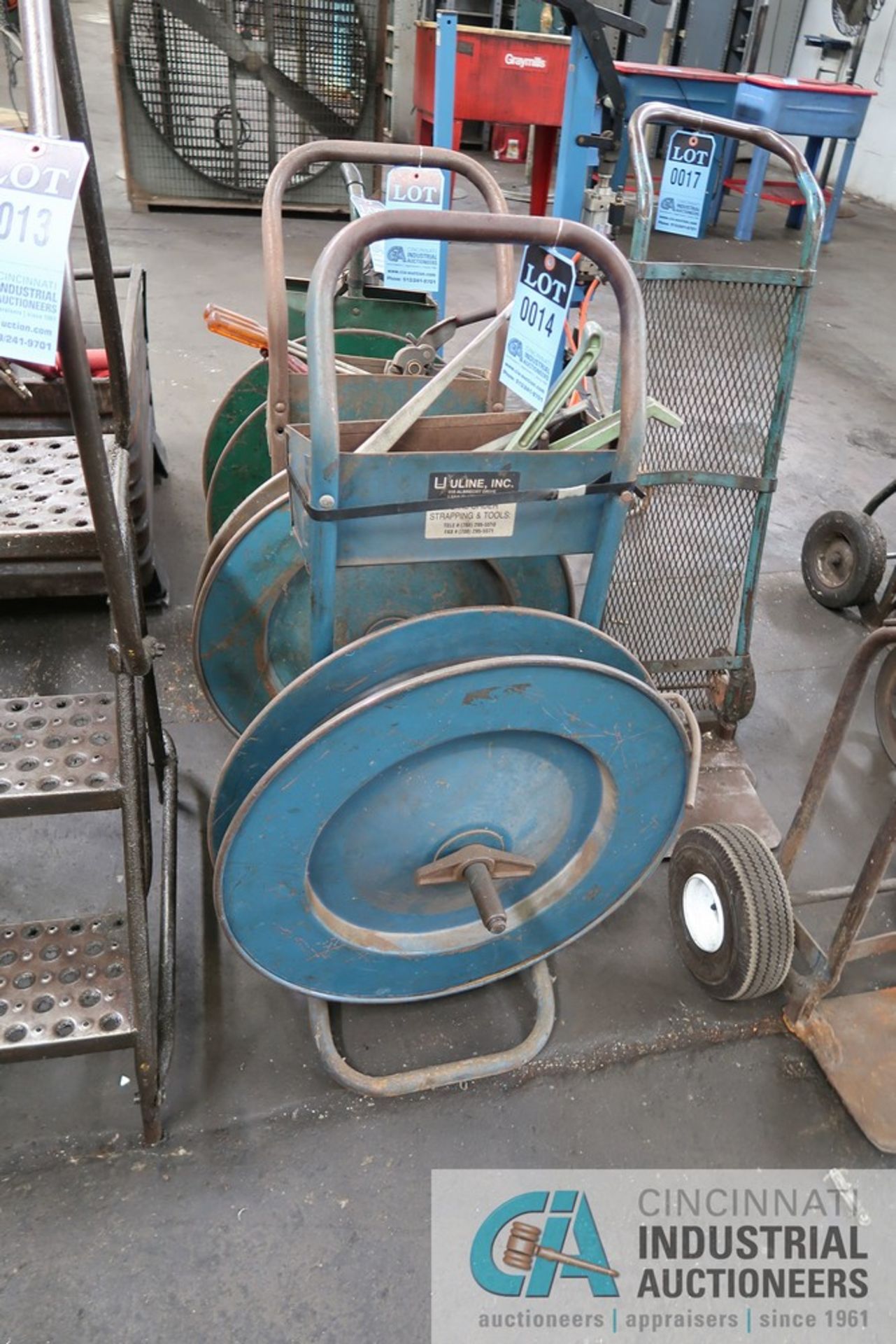 U-LINE BANDING CART WITH TOOLS