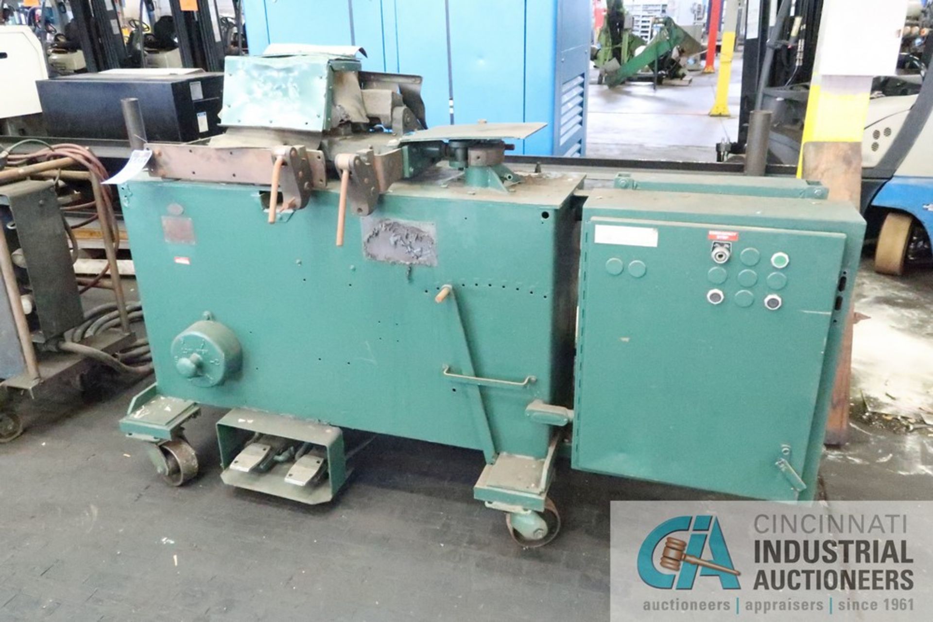 132 KVA MICRO PRODUCTS MODEL MD4 BUTT WELDER; S/N 20137