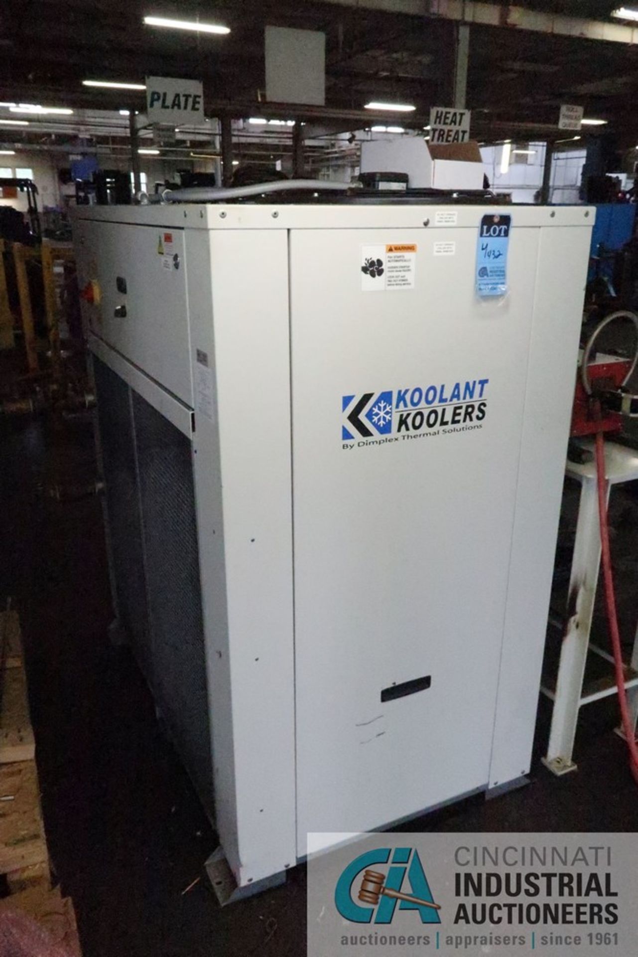 40 KW AJAX / TOCCO MODEL 40-480-135/400-5 INDUCTION HEAT SYSTEM; S/N KF40-480-0615-0181, WITH - Image 11 of 13