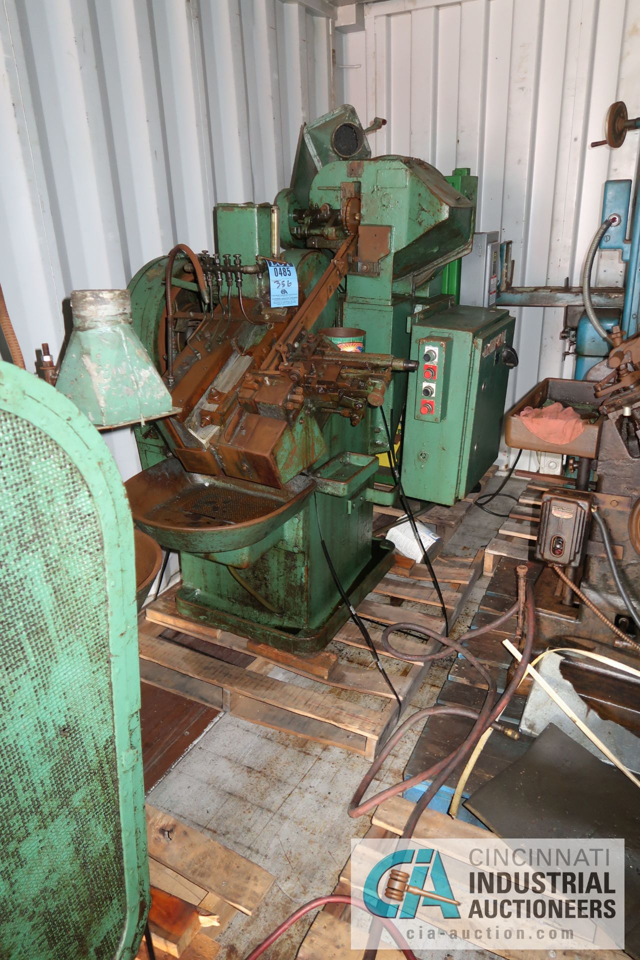 CONTENTS OF SEA CONTAINER - PALLET RACKING, SURFACE GRINDER, MACHINES, PARTS - SEE PHOTOS - Image 6 of 6