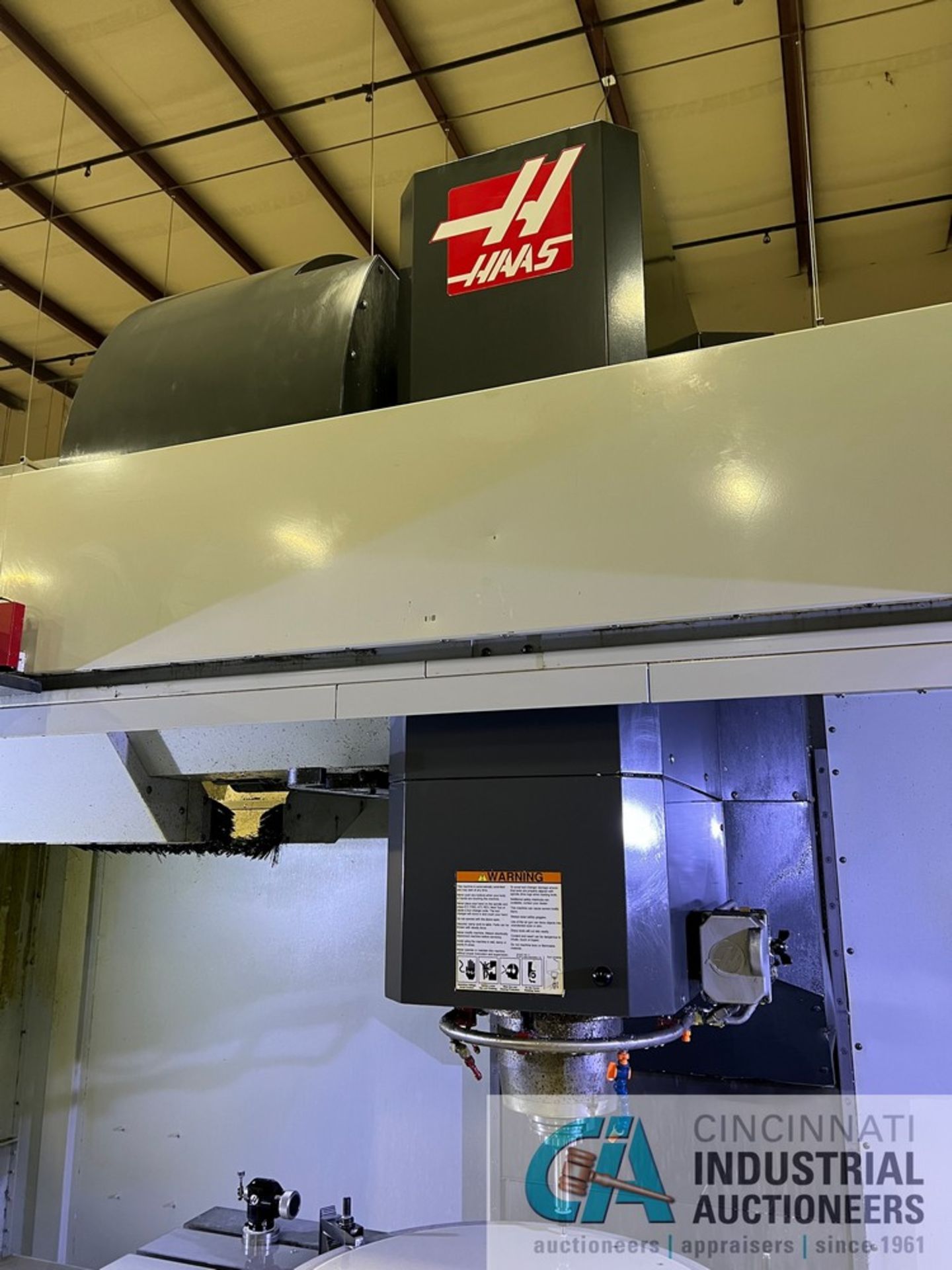 Haas Model VF-6 CNC Vertical Machining Center (2015) 3,558 Cutting Hours Showing - Image 6 of 16
