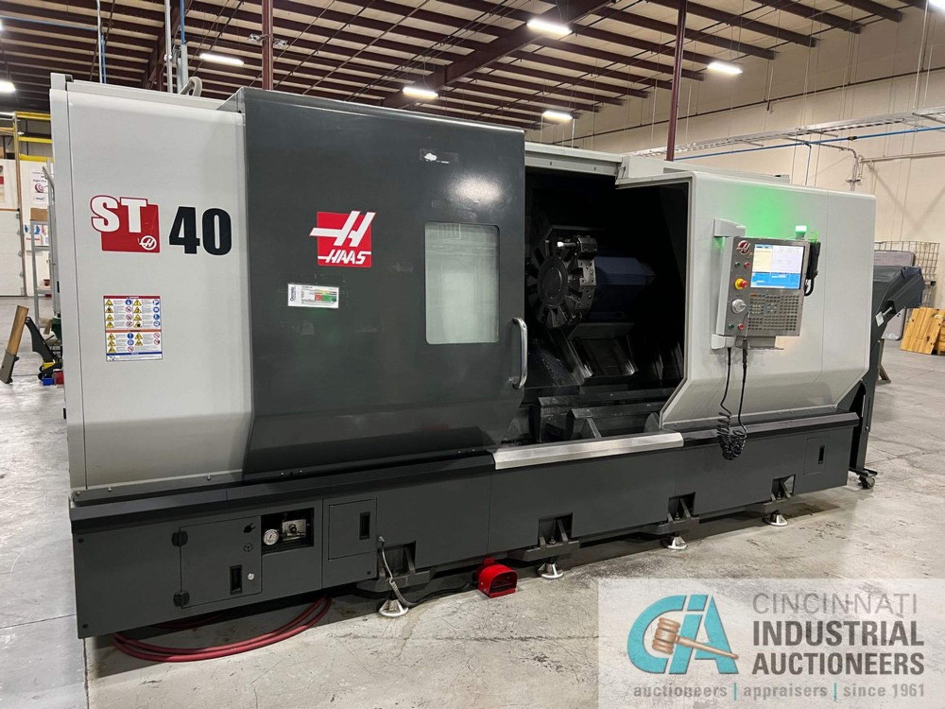 Haas Model ST-40 CNC Turning Center (2014) 1,788 Cutting Hours Showing - Image 4 of 12