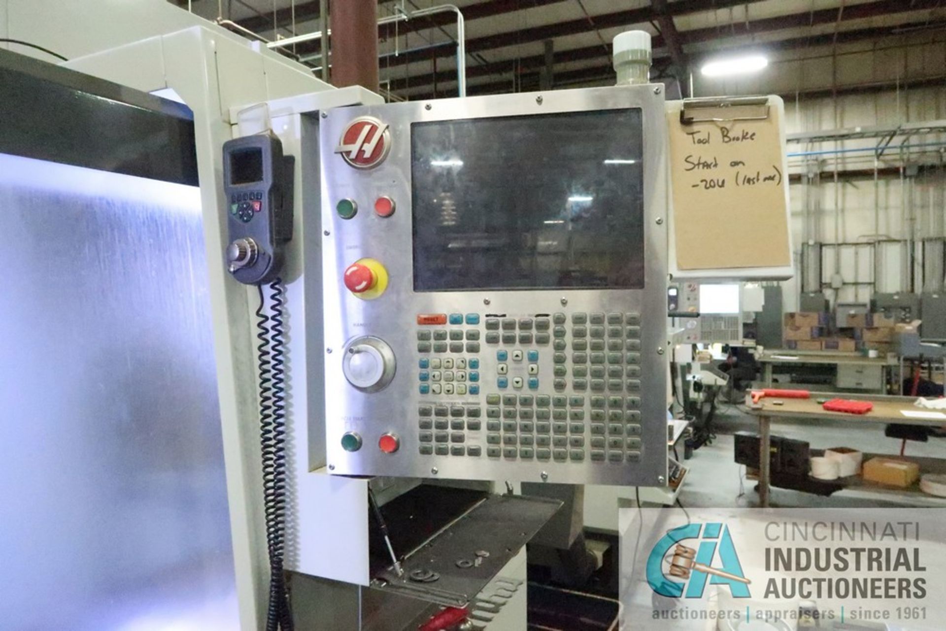 Haas Model VF-6 CNC Vertical Machining Center (2015) 3,558 Cutting Hours Showing - Image 5 of 16