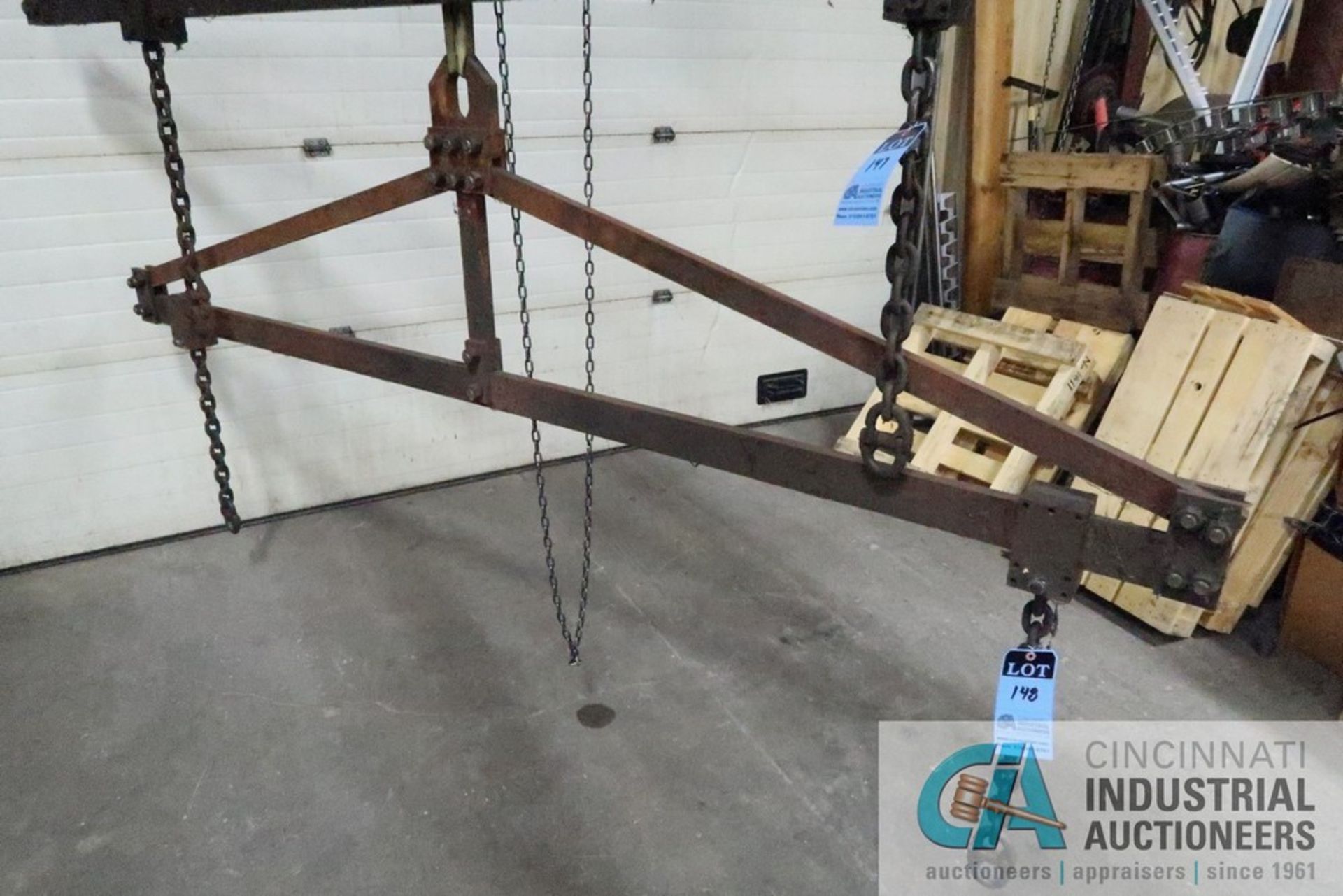 106" SPREADER BAR **LOCATED AT 51 SOUTH NATIONAL RD., COLUMBUS, INDIANA**