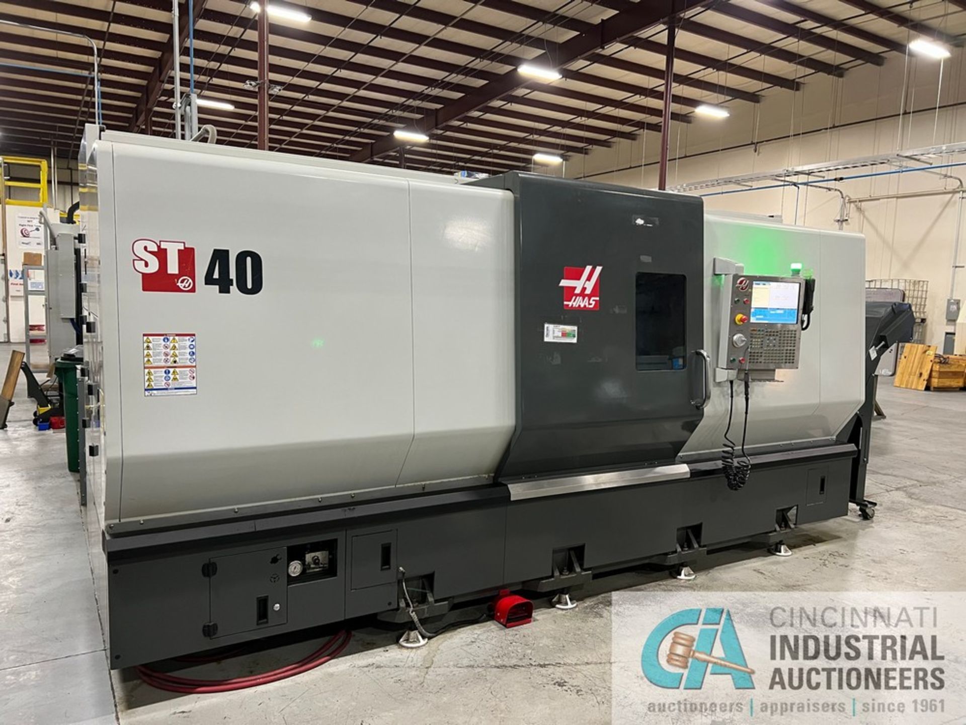 Haas Model ST-40 CNC Turning Center (2014) 1,788 Cutting Hours Showing - Image 3 of 12