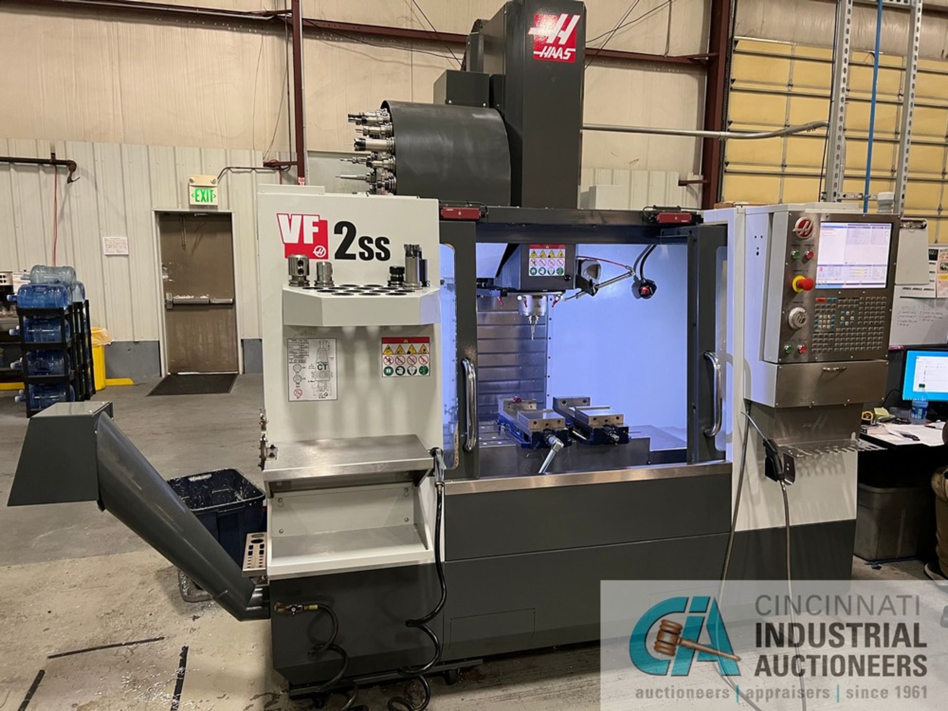 Haas Model VF-2SS CNC Vertical Machining Center (2016) 4,906 Cutting Hours Showing - Image 4 of 18