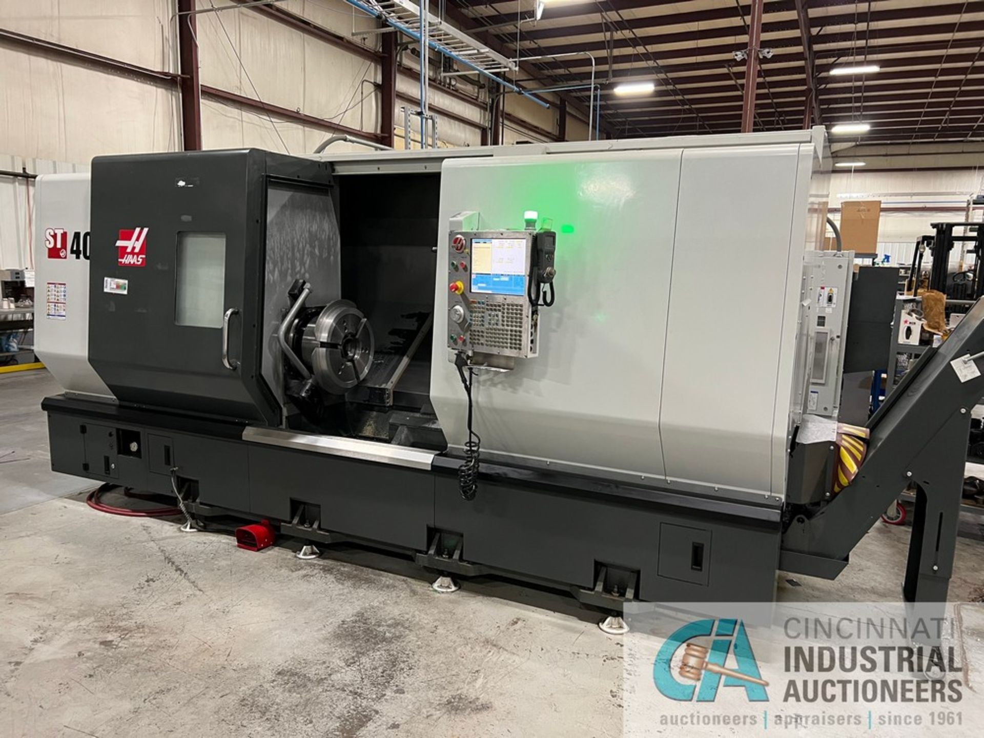 Haas Model ST-40 CNC Turning Center (2014) 1,788 Cutting Hours Showing - Image 5 of 12