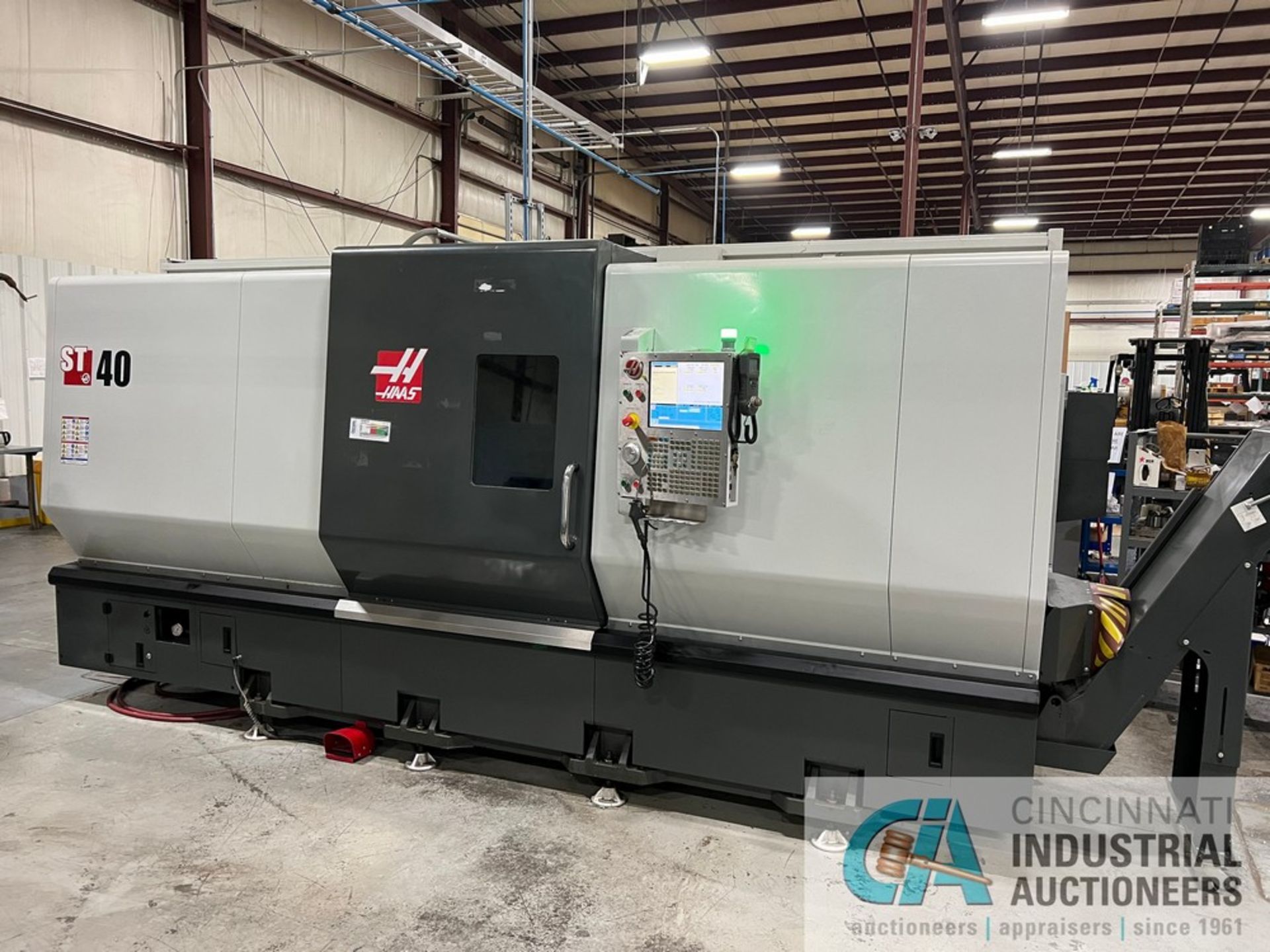 Haas Model ST-40 CNC Turning Center (2014) 1,788 Cutting Hours Showing - Image 2 of 12