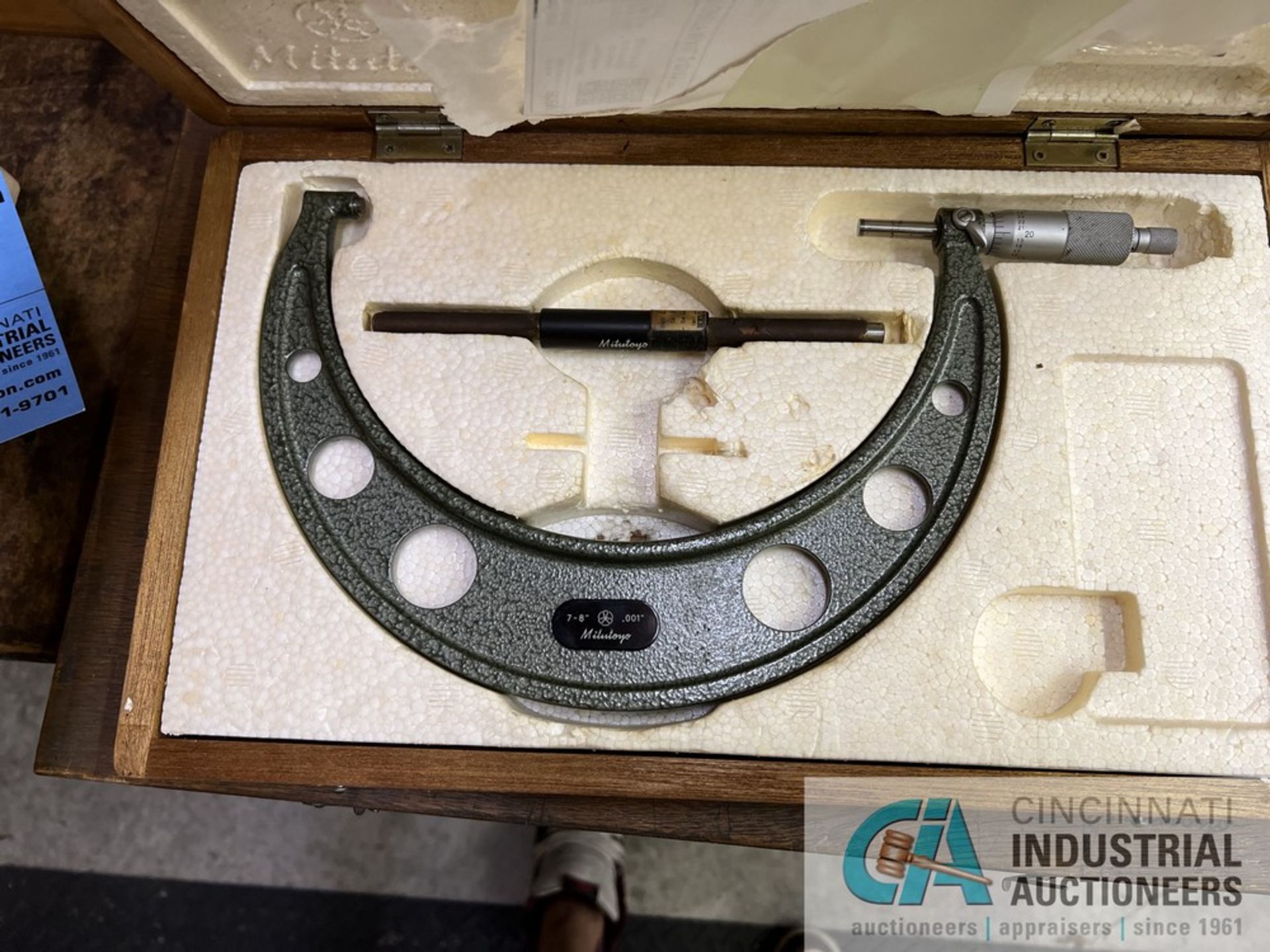 VARIOUS SIZE MICROMETERS **LOCATED AT 9150 PROSPECT STREET, INDIANAPOLIS, IN 46239 - REMOVAL BY - Image 4 of 5