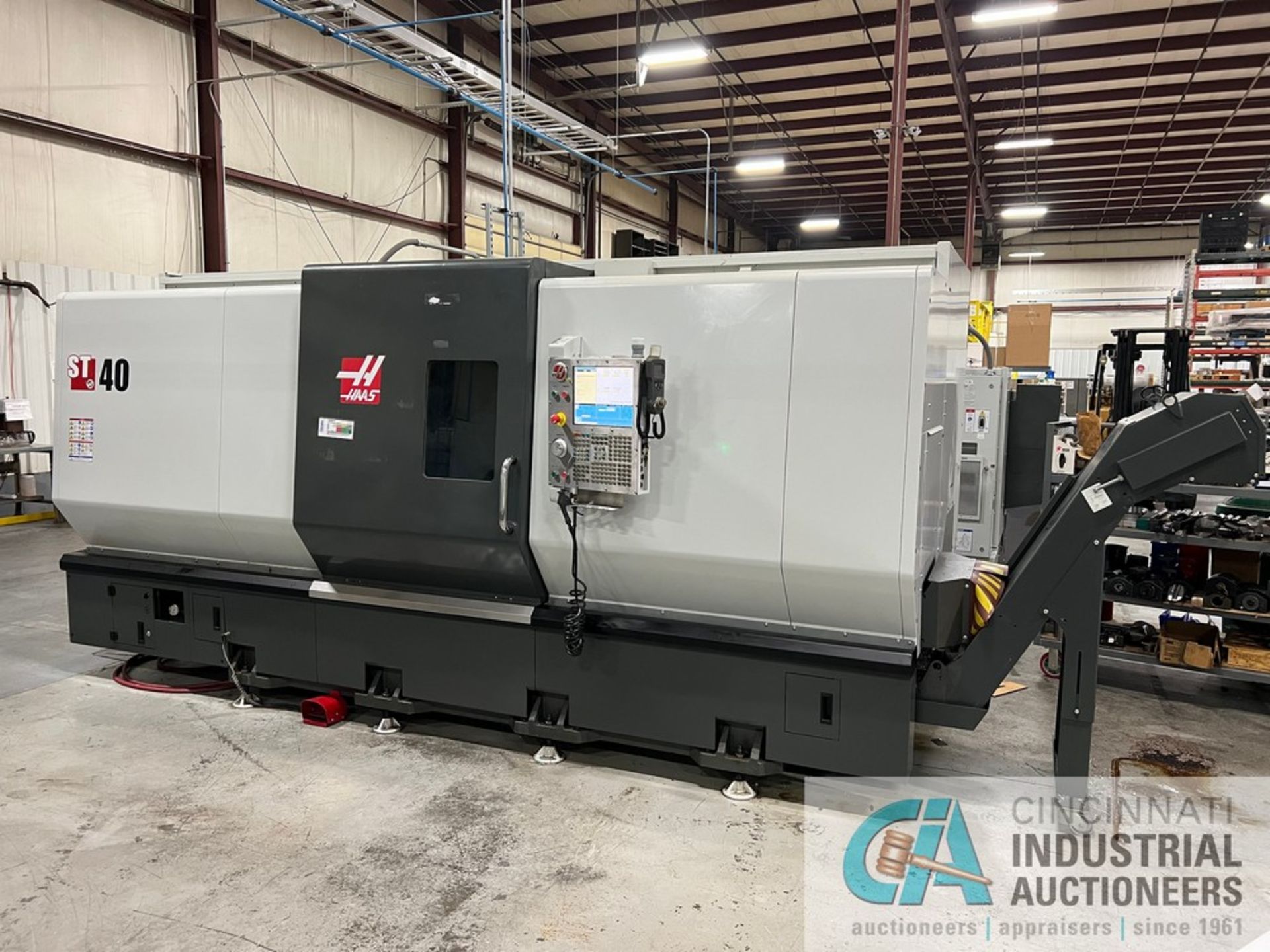 Haas Model ST-40 CNC Turning Center (2014) 1,788 Cutting Hours Showing